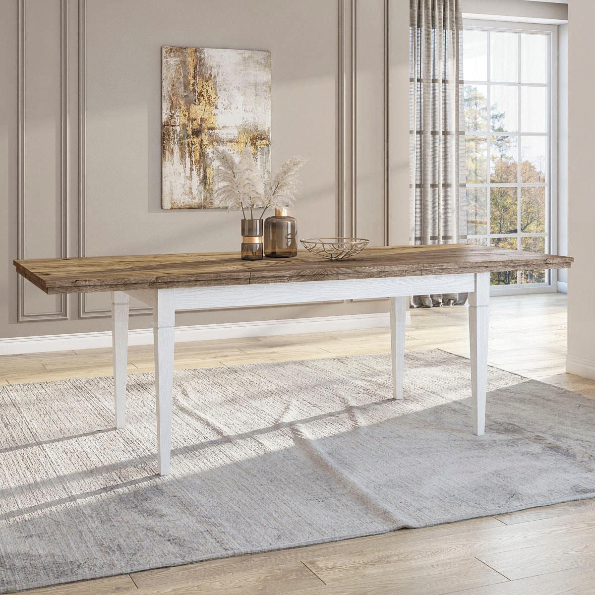 Home affaire Esstisch »Evora«, Breite 160 cm, verlängerbar auf 240 cm