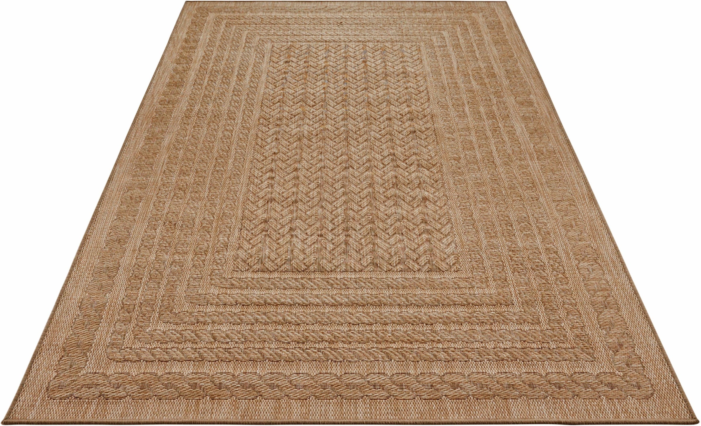 HANSE Home Teppich »Limonero«, rechteckig, 6 mm Höhe, In-& Outdoor, Flachgewebe, Sisal Optik, Skandi, Garten, Wohnzimmer