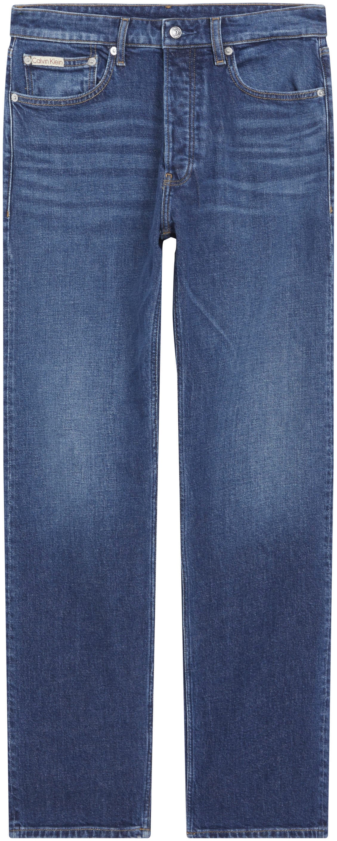 Calvin Klein Jeans Straight-Jeans »STANDARD STRAIGHT«, Coinpocket, Logostickerei