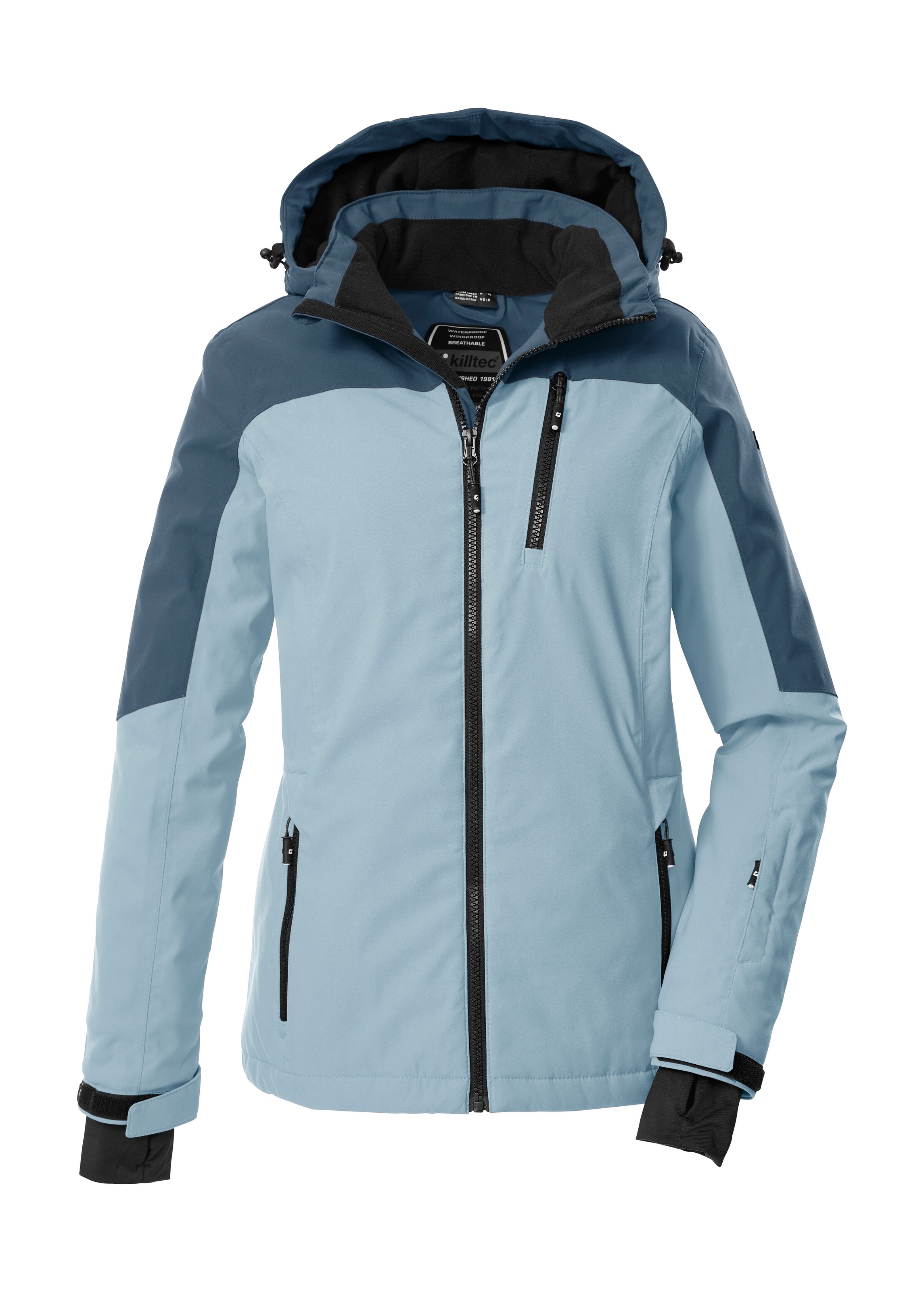 Killtec Skijacke »KSW 435 WMN SKI JCKT«, Damen Skijacke: wasserdicht, atmungsaktiv, Fleece, viele Taschen