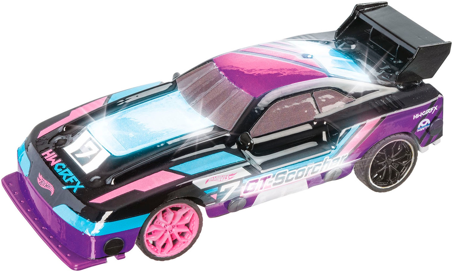 Happy People RC-Auto »HOT WHEELS RC Lets Race GT Scorcher«, mit Licht-Effekt