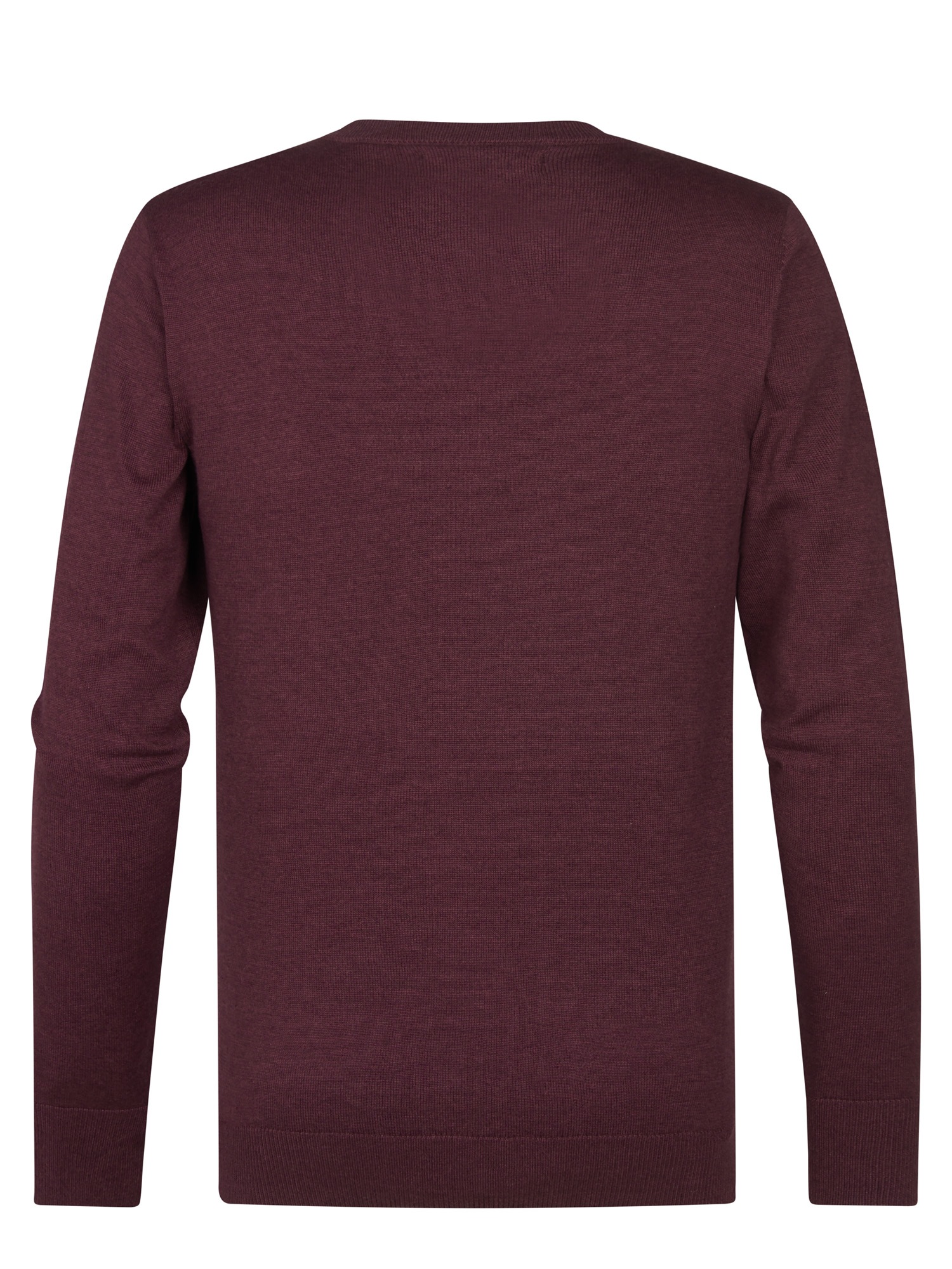 Petrol Industries V-Ausschnitt-Pullover »V-Neck Basi«, Materialmix mit Baumwollanteil