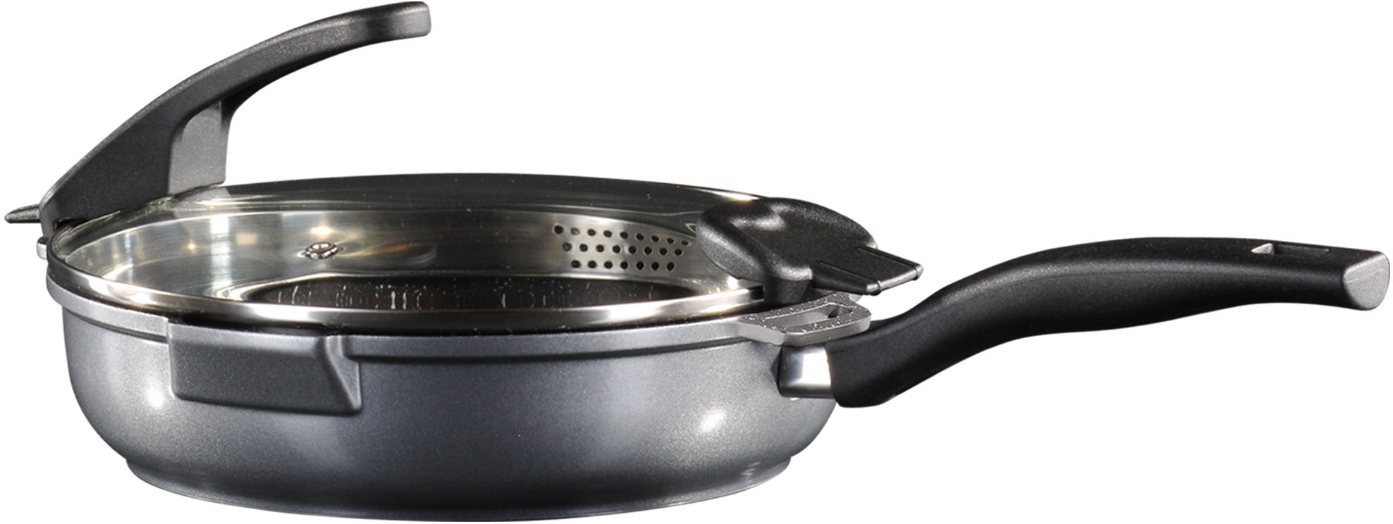 STONELINE Schmorpfanne »Future« Aluminiumguss 1 Stk. tlg. Ø 24 cm, Induktio günstig online kaufen