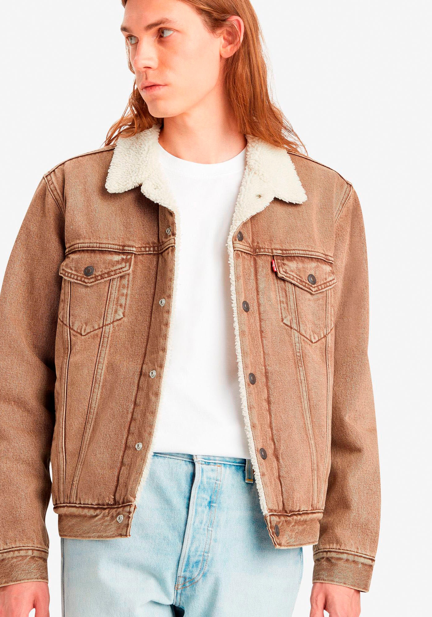 Levi's® Kurzjacke »SHERPA«, mit Sherpa Fütterung