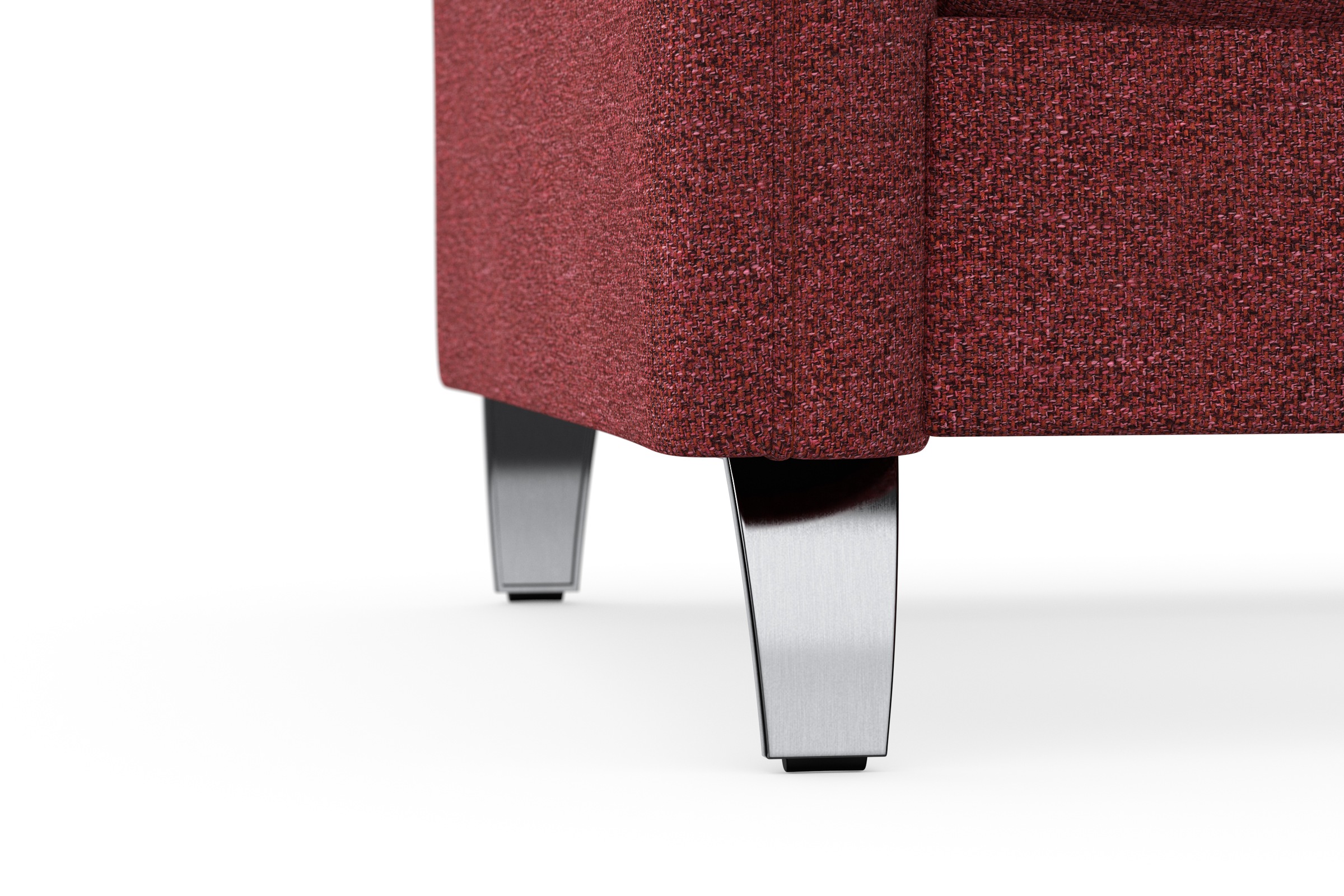 sit&more Ecksofa »Grenoble L-Form mit Federkern«, wahlweise mit Bettfunktion, Bettkasten, Arm- und Kopfteilverstellung