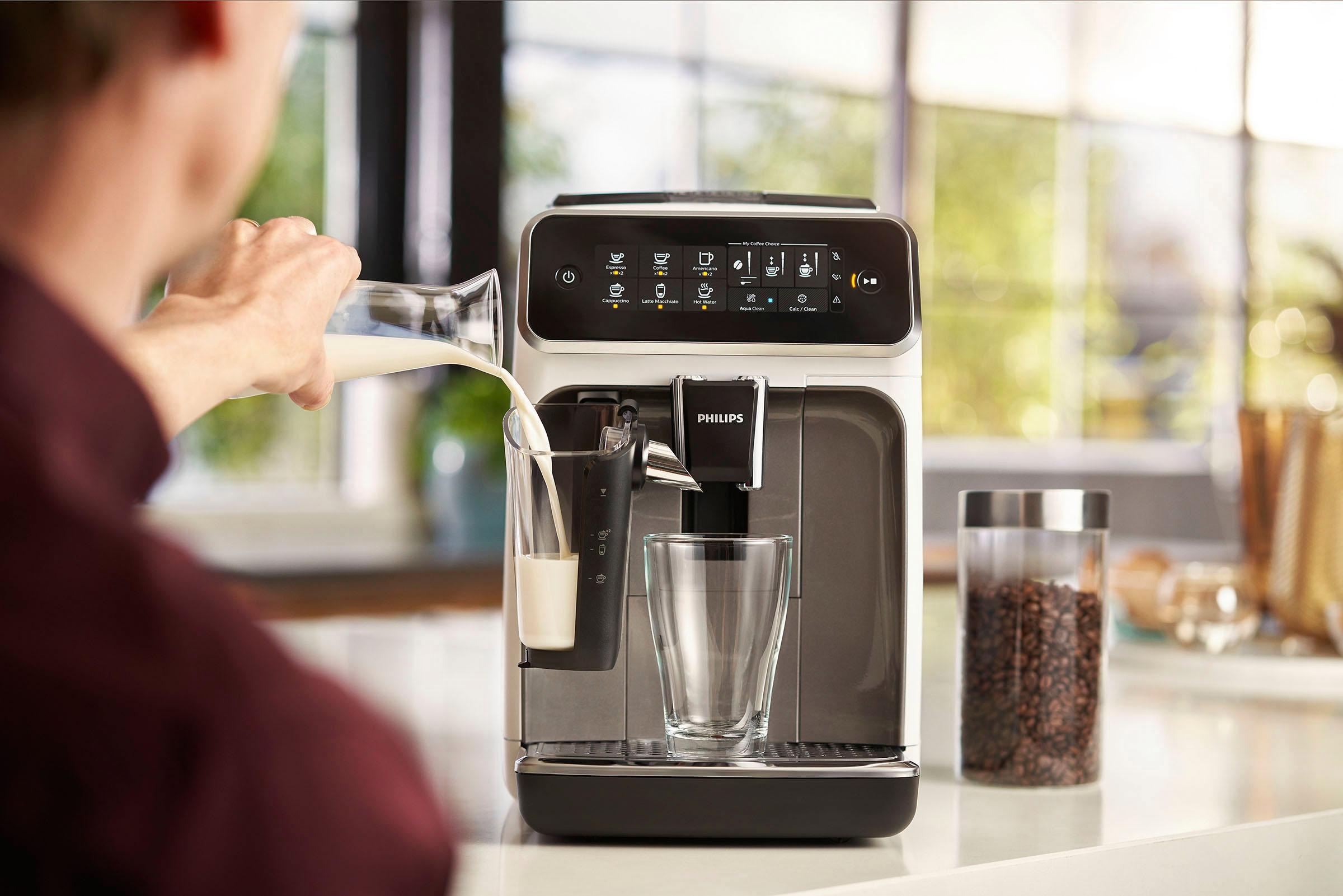 8. Bild von Philips Kaffeevollautomat »3200 Serie EP3243/70 LatteGo«, weiß