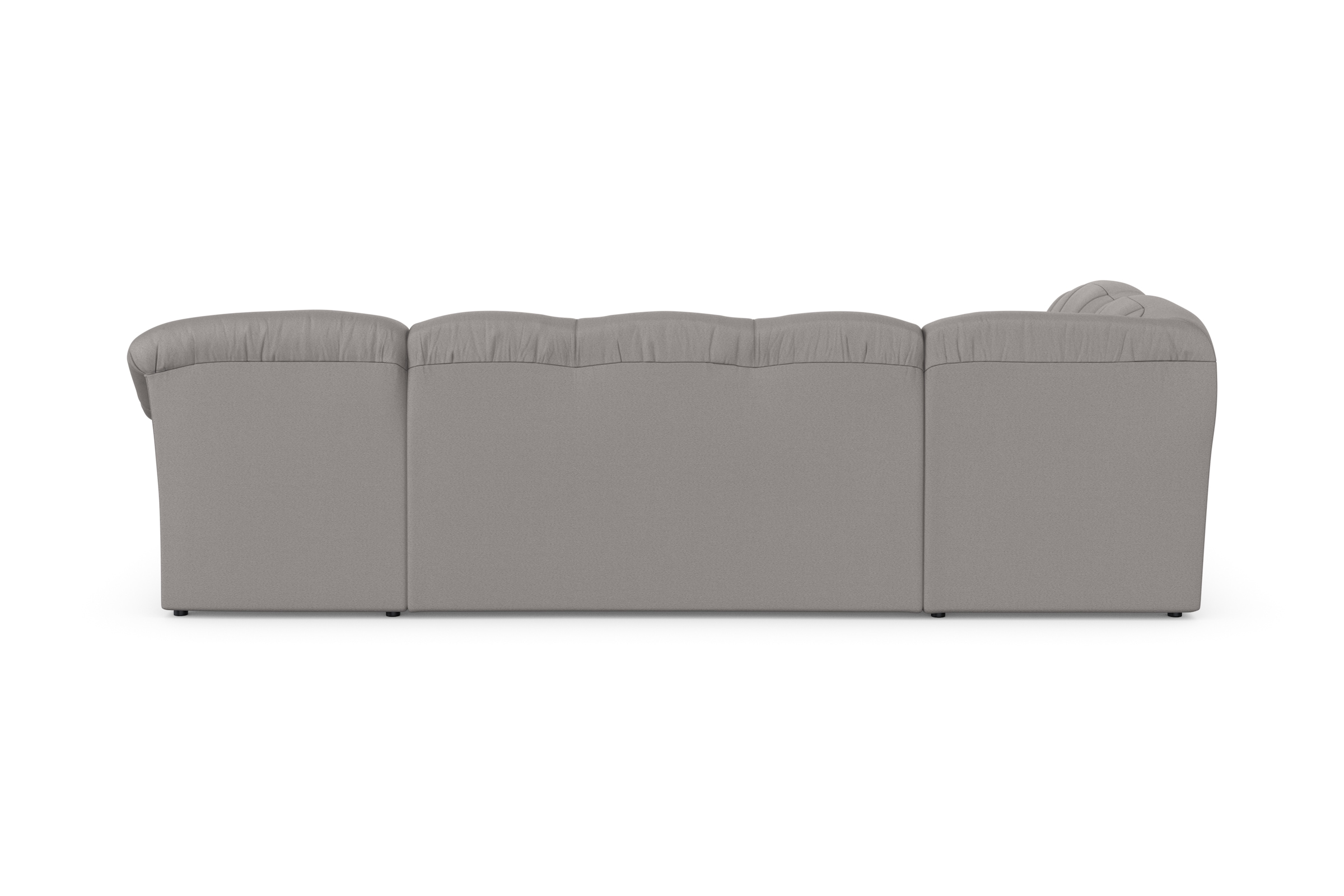 DOMO collection Wohnlandschaft »Pegnitz, zeitlos und modern, mit attraktiver Rückensteppung, U-Form«, wahlweise mit Bettfunktion