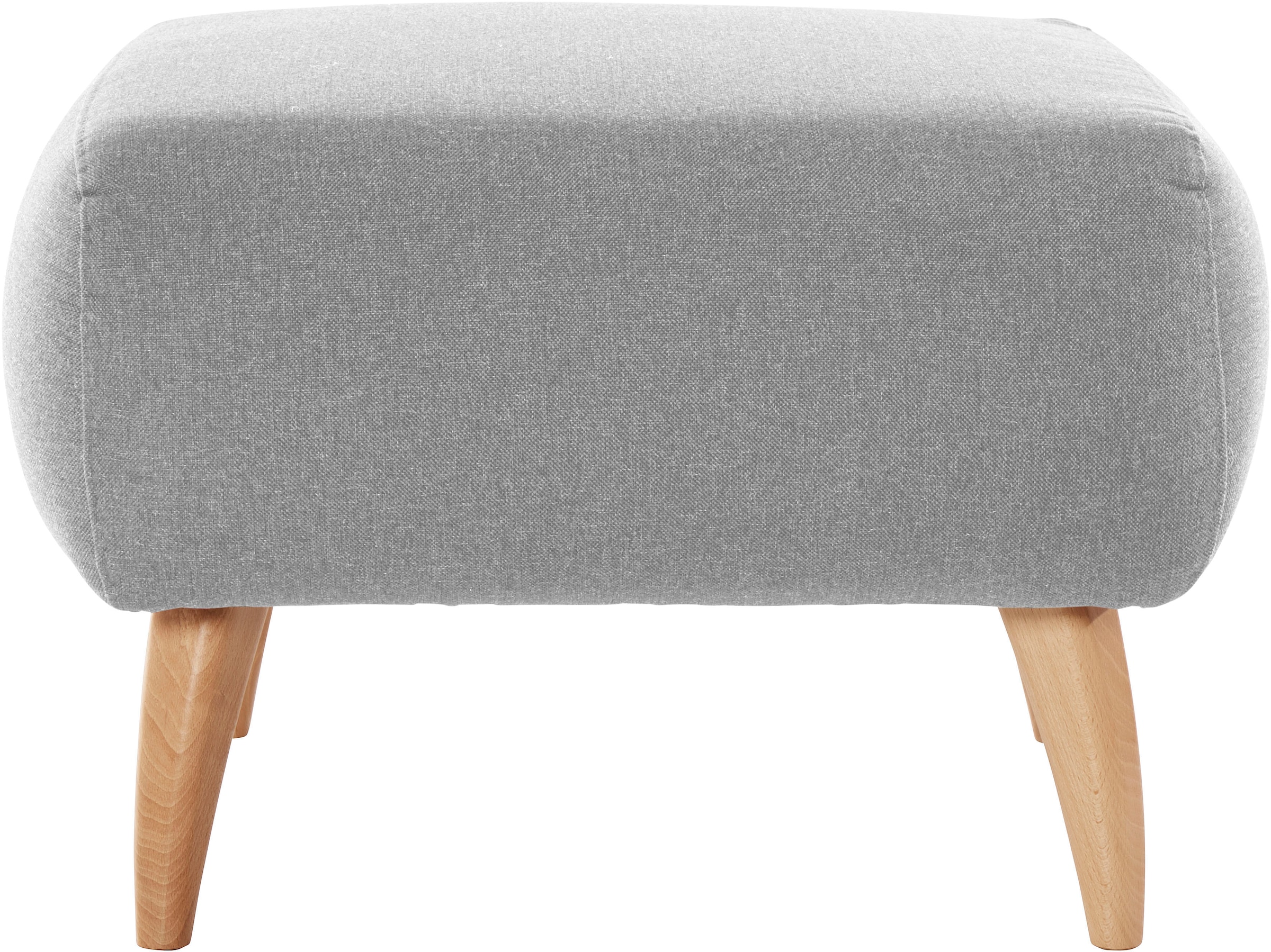 Home affaire Hocker »Baggio«, mit Holzfüßen