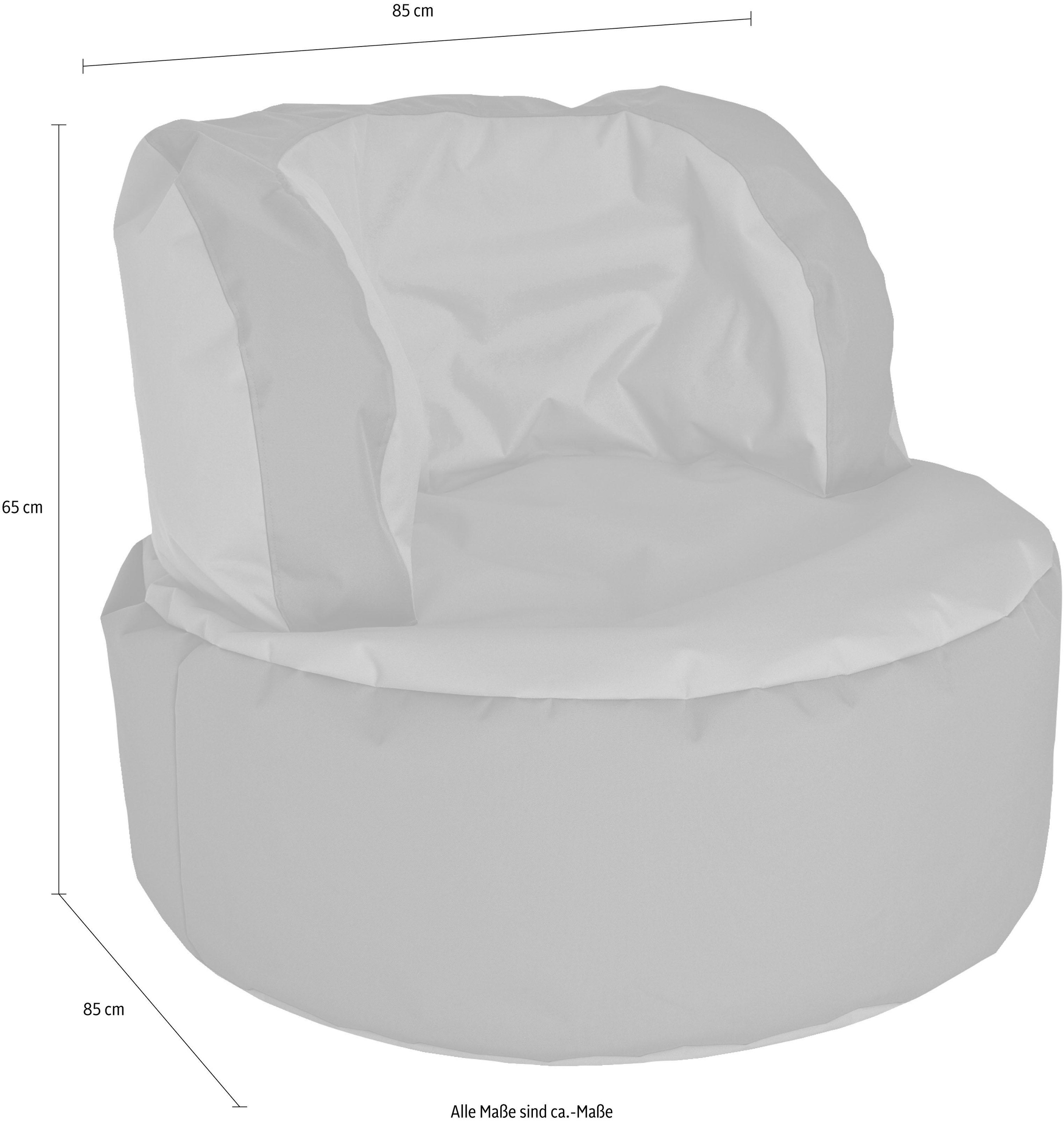 Sitting Point Sitzsack »SCUBA Bebop«, zweifarbig
