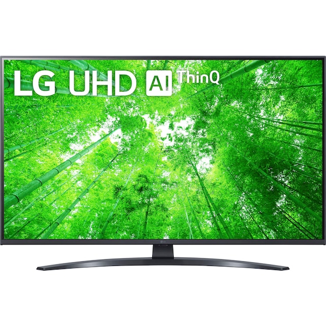 LG LCD-LED Fernseher »43UQ81009LB«, 108 cm/43 Zoll, 4K Ultra HD, Smart-TV  auf Rechnung kaufen