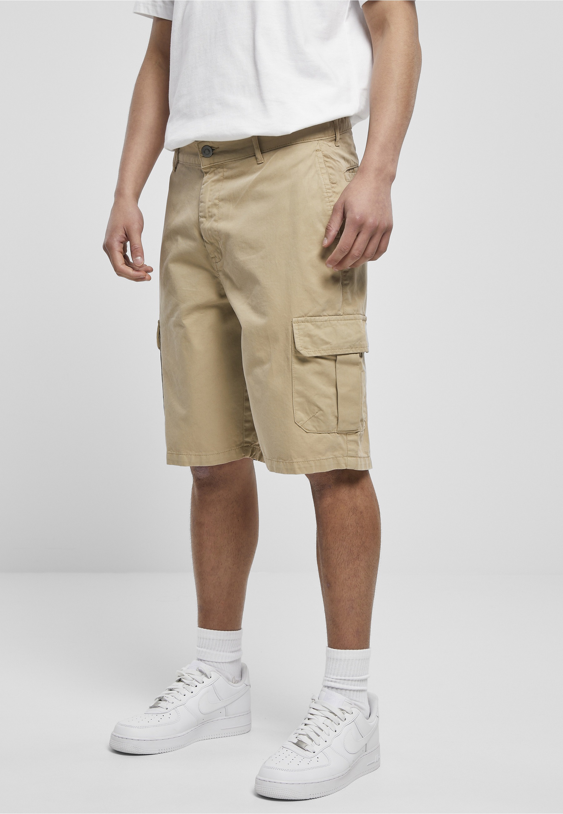 URBAN CLASSICS Stoffhose »Urban Classics Herren Big Cargo Bermuda«