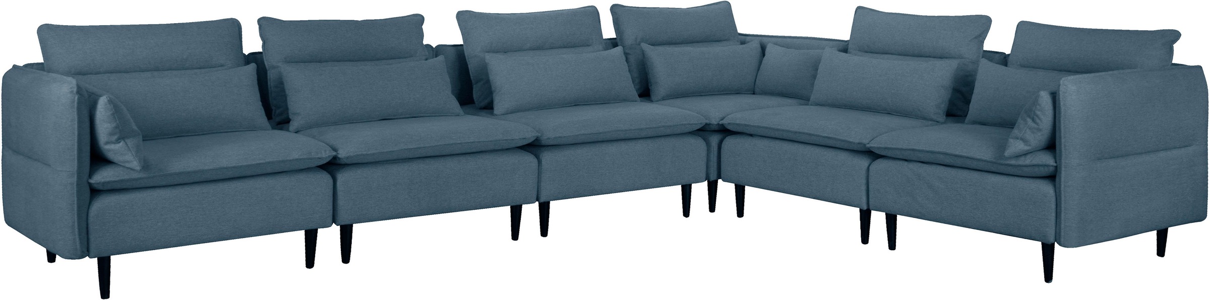 andas Ecksofa »ALVIK L-Form«, zusammengesetzt aus Modulen, erweiterbar mit günstig online kaufen