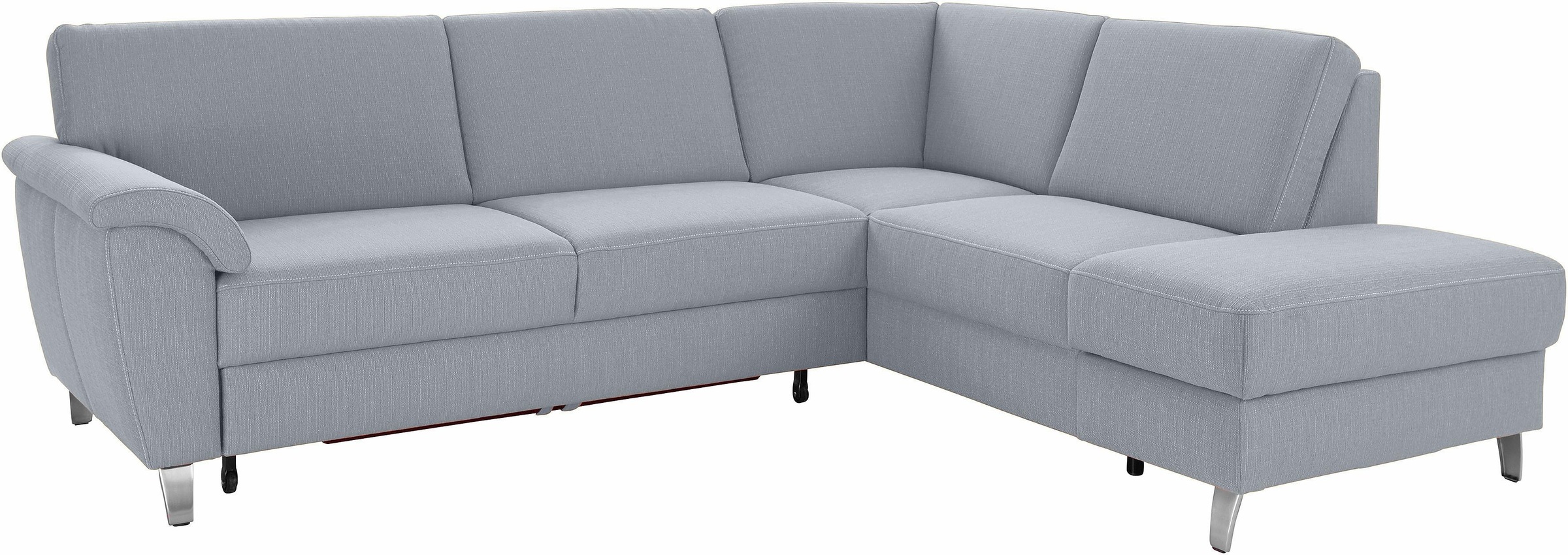 sit&more Ecksofa »Texel L-Form«, mit Federkern, wahlweise mit Bettfunktion günstig online kaufen