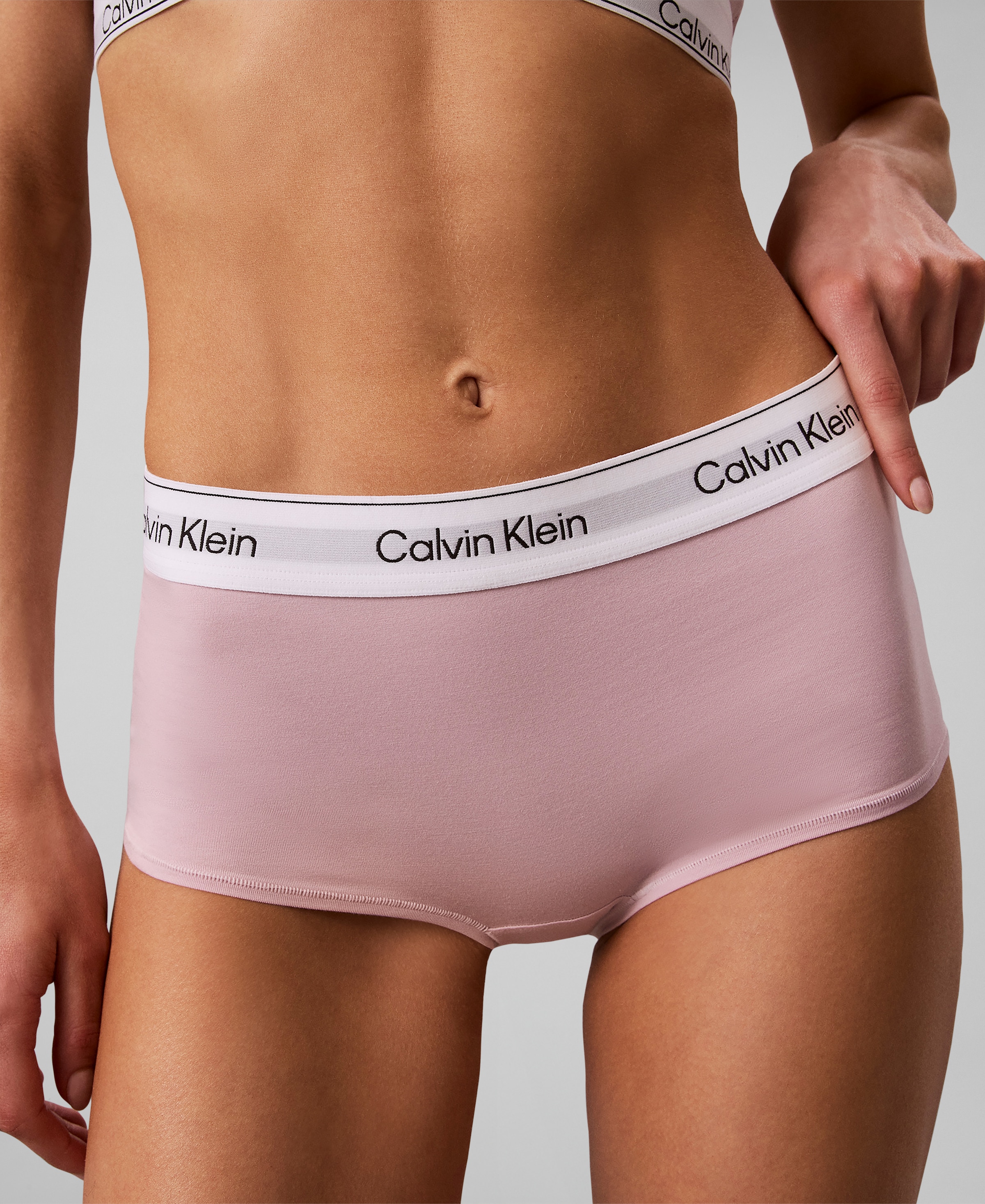 Calvin Klein Underwear Panty »BOYSHORT« elastischer Logo-Bund
