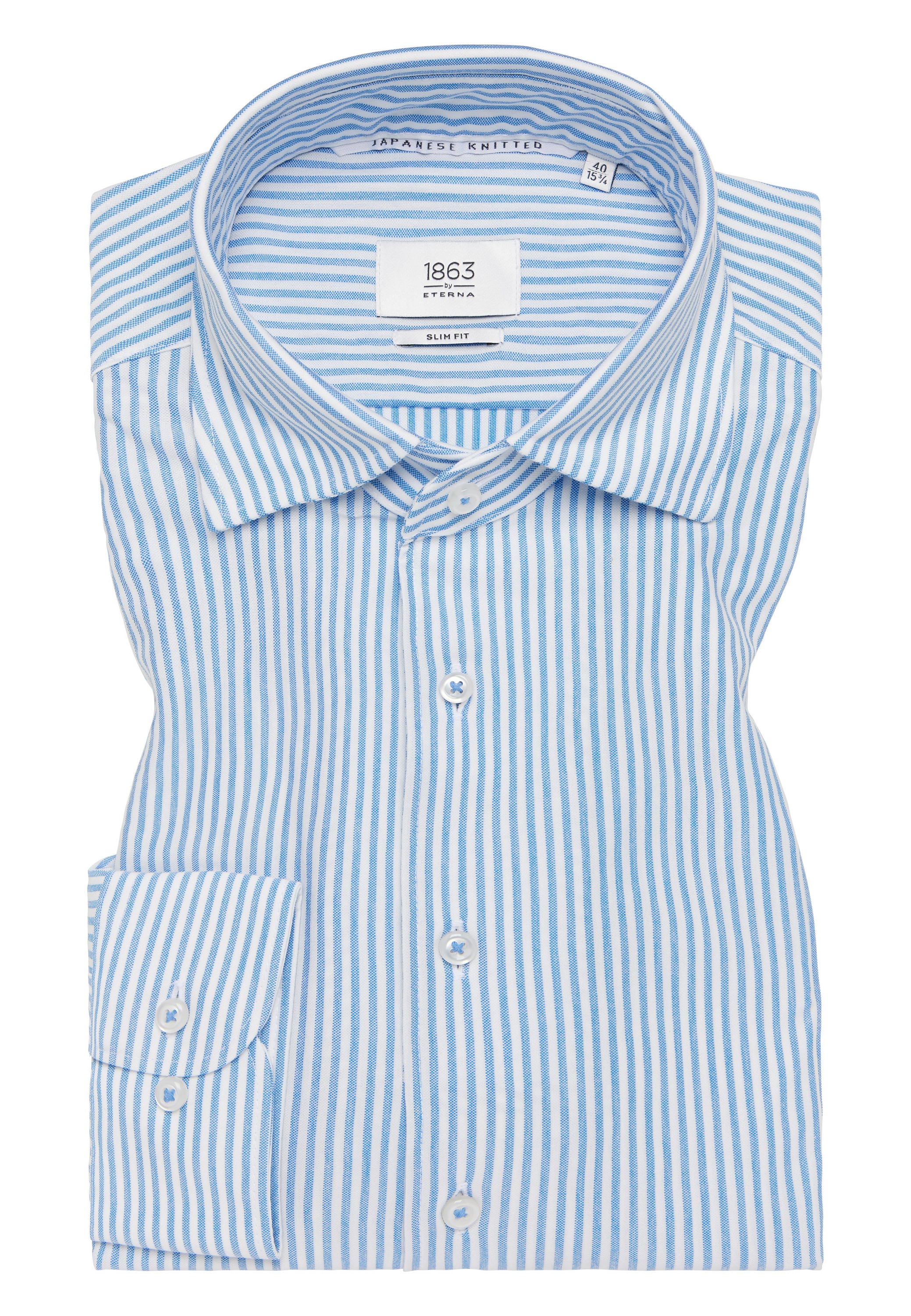 Eterna Langarmhemd »SLIM FIT«, NON IRON (bügelfrei)