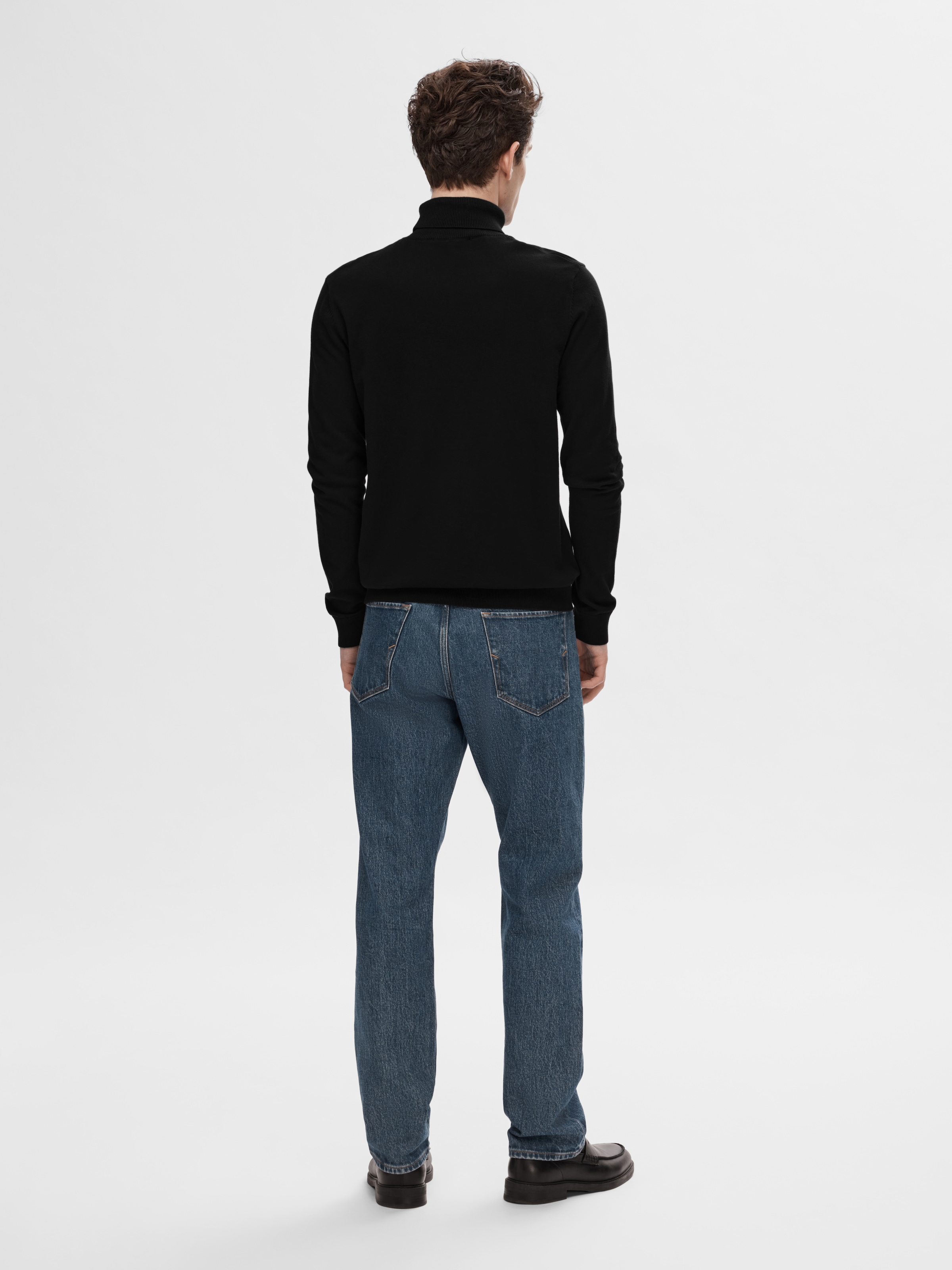 SELECTED Rollkragenpullover »SLHBERG ROLL NECK NOOS«