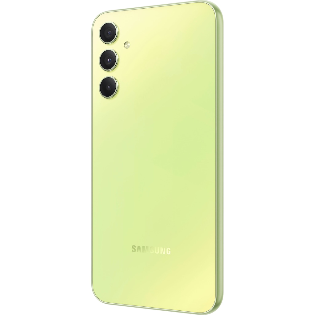 Samsung Smartphone »Galaxy A34 5G 128GB«, leicht grün, 16,65 cm/6,6 Zoll, 128 GB Speicherplatz, 48 MP Kamera