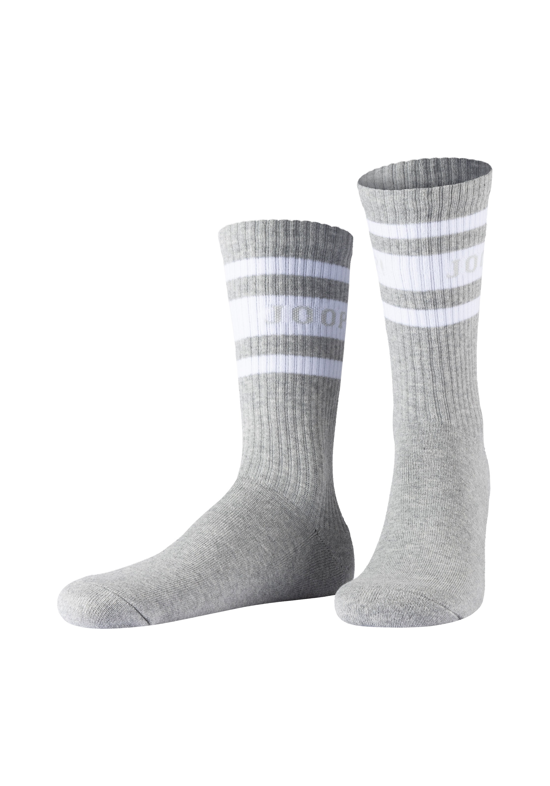 JOOP! Langsocken »premium essentials«, (2er Pack), am Bund mit Logoschriftzug