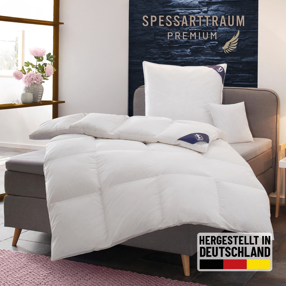 SPESSARTTRAUM Gänsedaunenbettdecke »Premium****, hergestellt in Deutschland günstig online kaufen