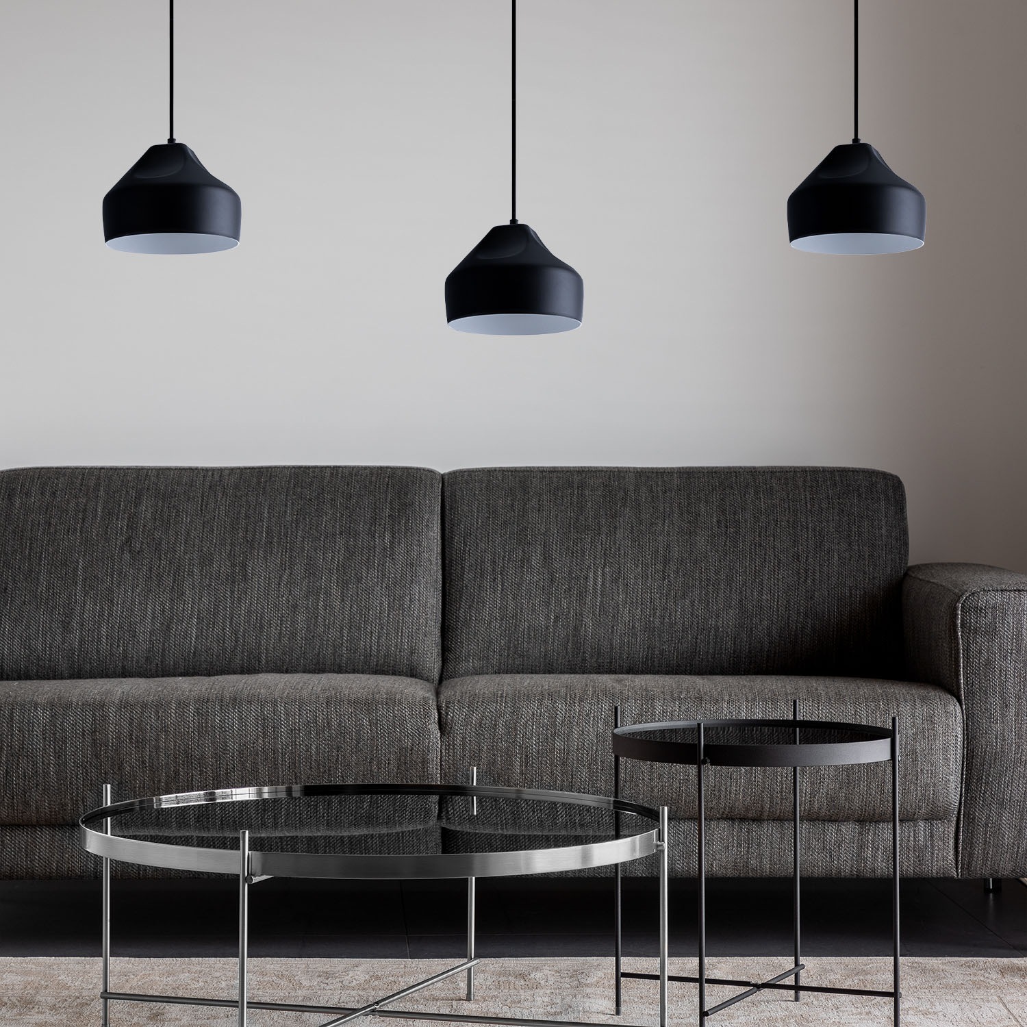Paco Home Pendelleuchte »HURLEY U«, 1 flammig, Leuchtmittel E27   ohne Leuc günstig online kaufen
