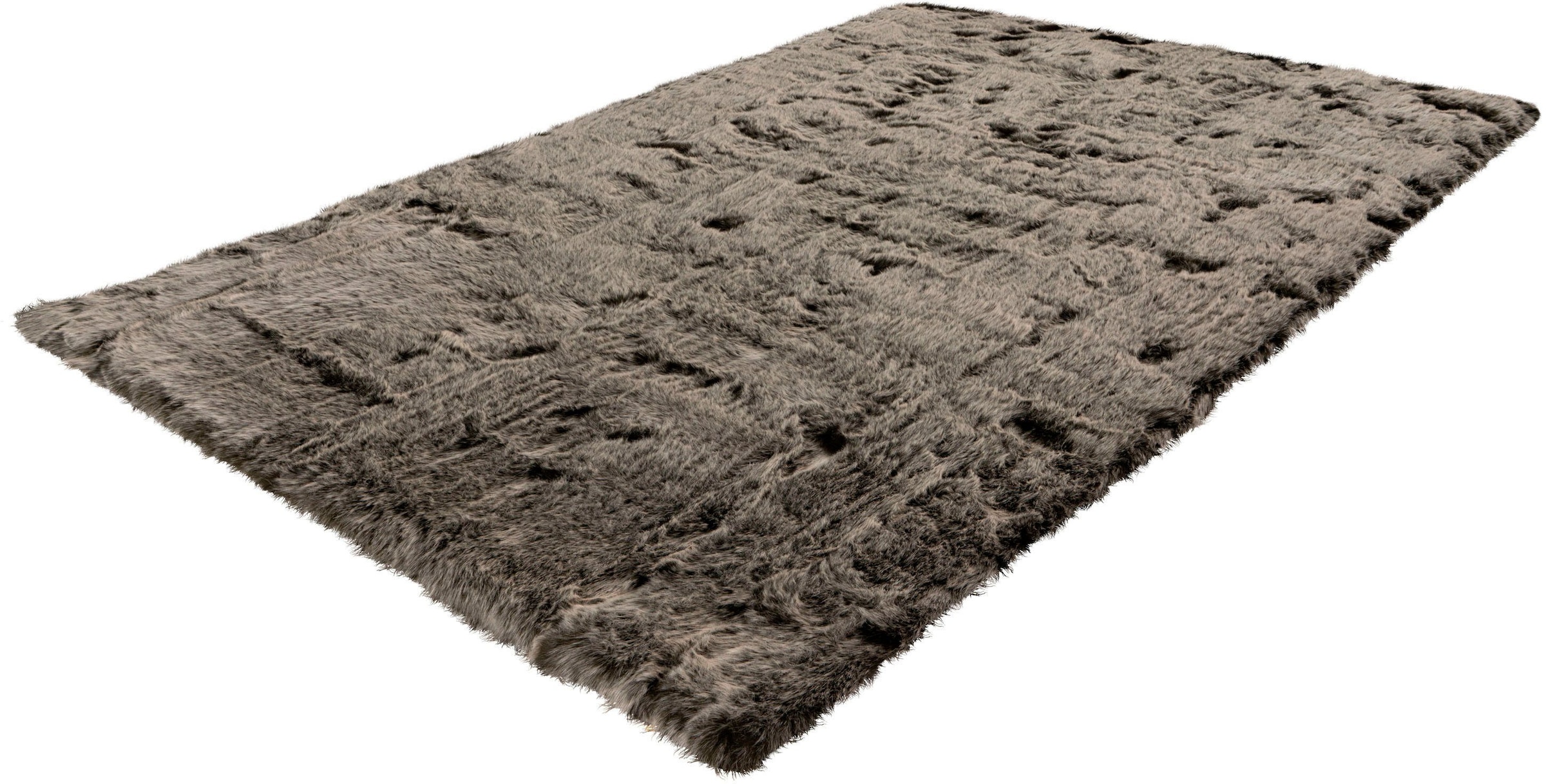 Hochflor-Teppich »Aysu«, rechteckig, einfarbiger Teppich, besonders weich und kuschelig