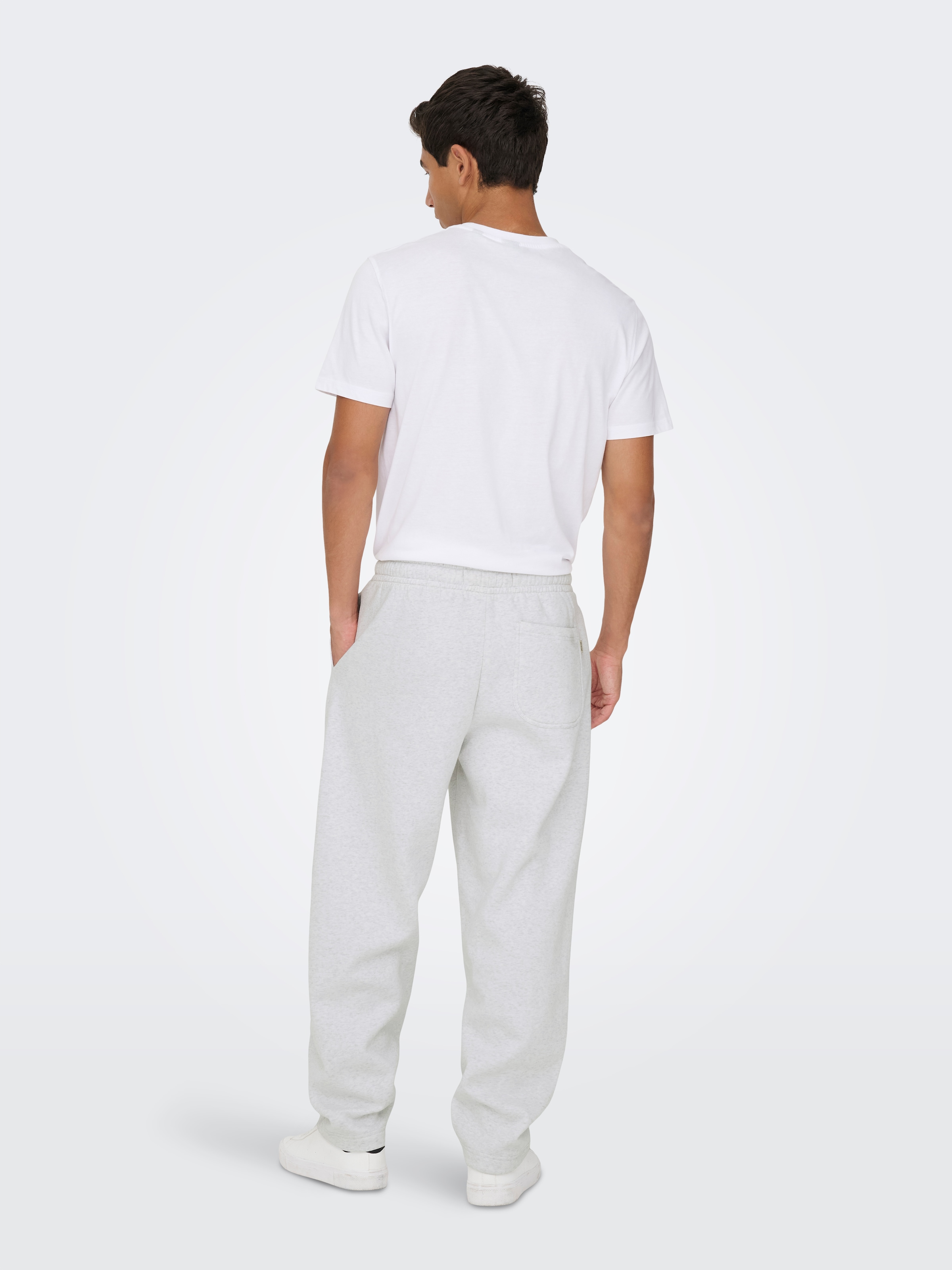 ONLY & SONS Sweathose »ONSCERES WIDE PANT NOOS«  Baumwollmischung, relaxed fit