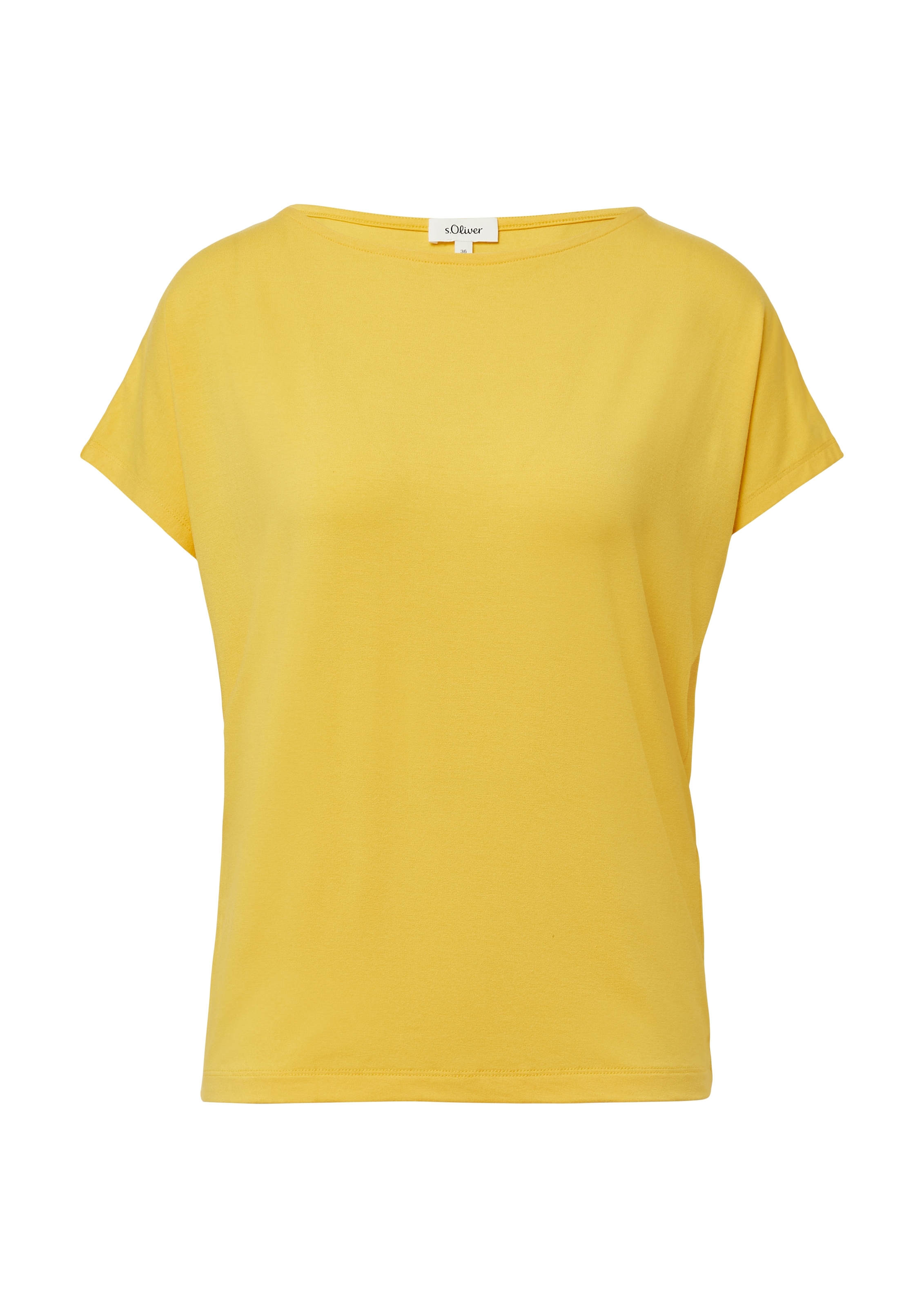 s.Oliver T-Shirt, mit überschnittenen Schultern