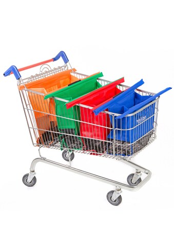 UPP Einkaufsshopper »Trolley Bags«, (4 tlg.), für Einkaufswagen, 4-teilig kaufen