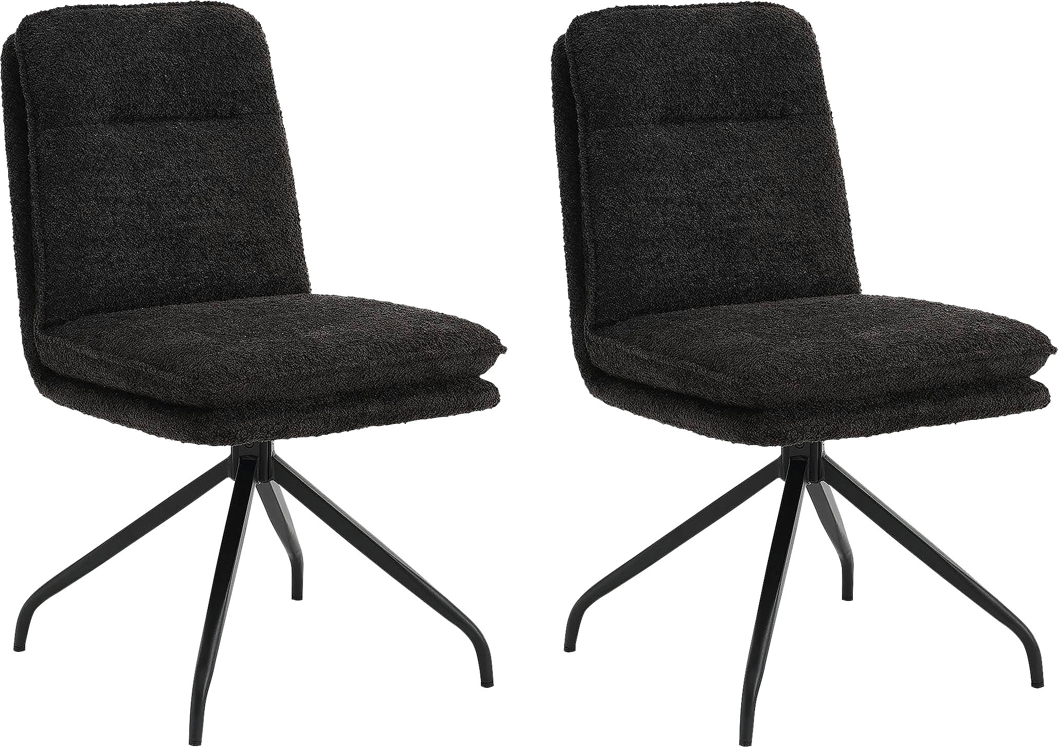 Home affaire Esszimmerstuhl »Valencia«, (Set), 2 St., Boucle, verschiedene günstig online kaufen