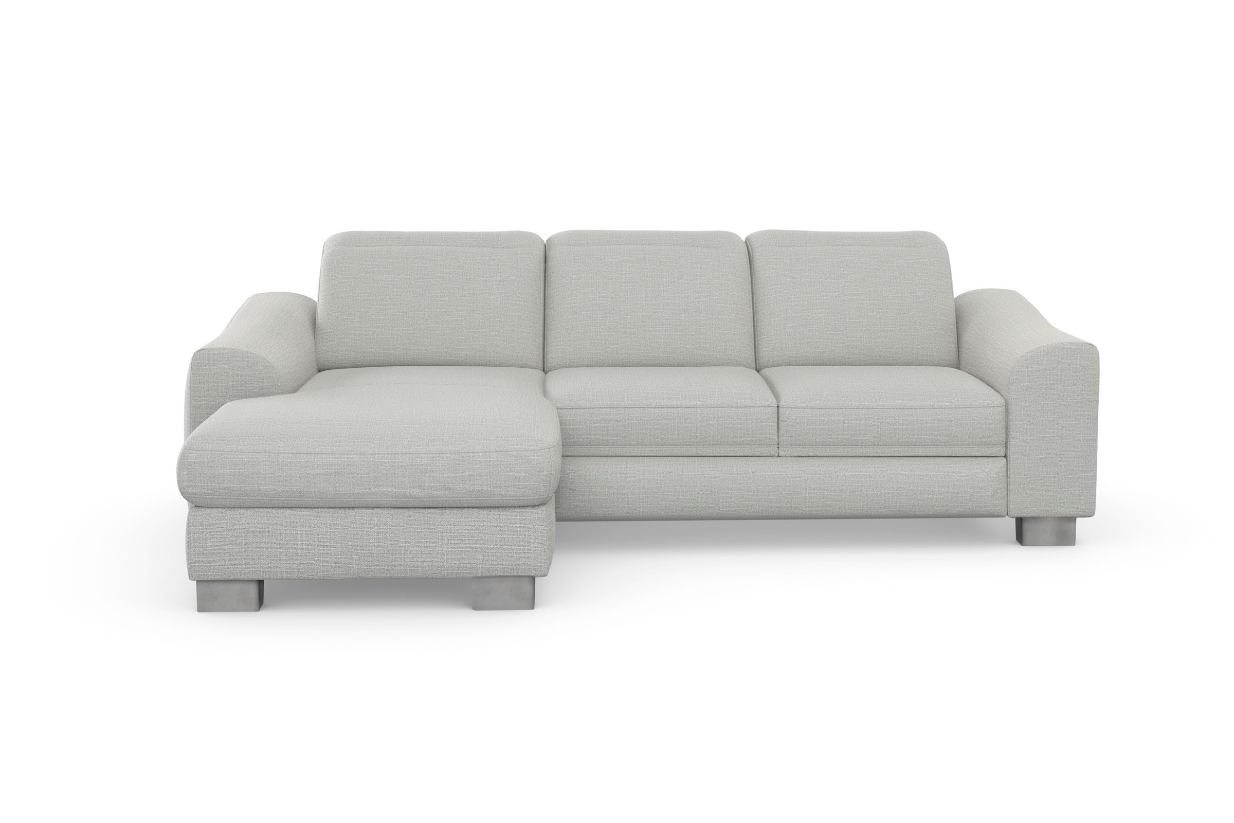 sit&more Ecksofa »Dundee L-Form«, mit Federkern und Edelstahlfüßen, wahlwei günstig online kaufen