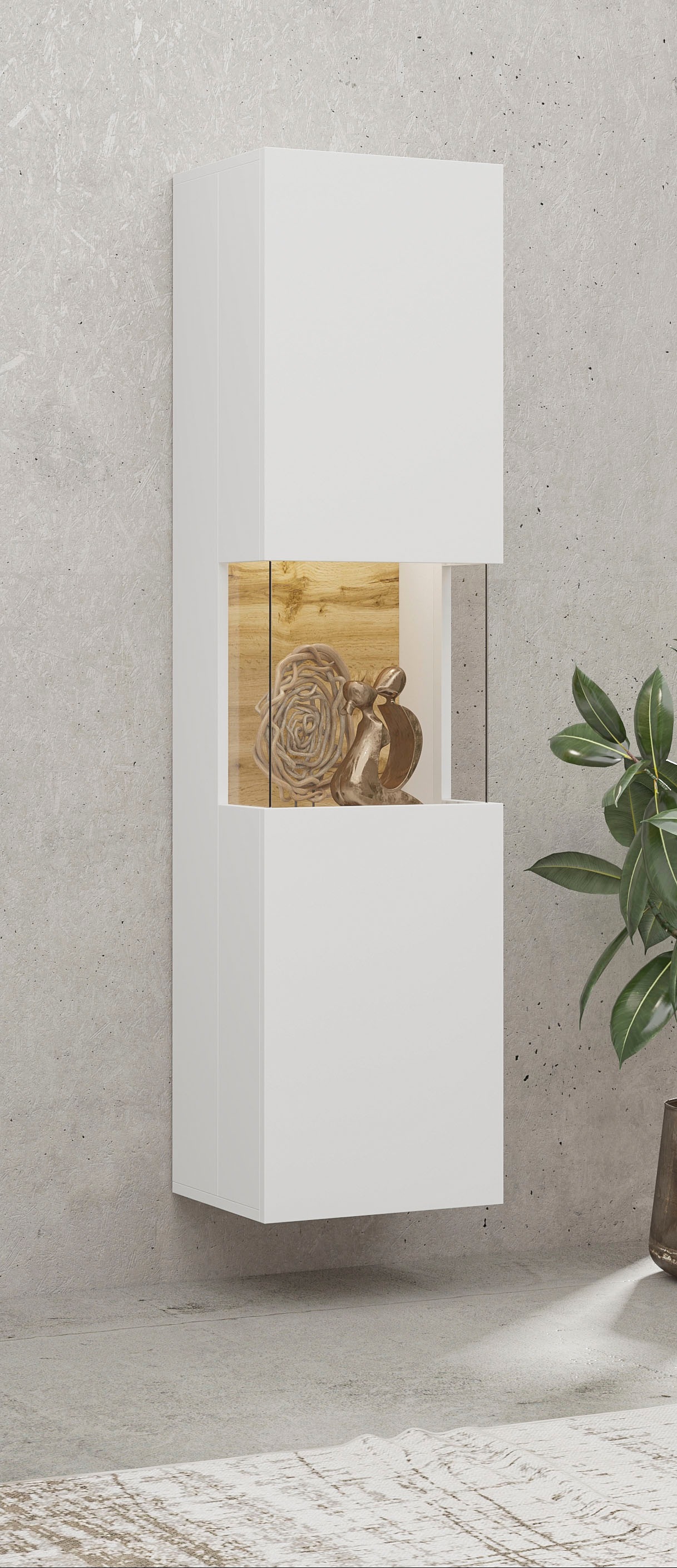 INOSIGN Vitrine »Ava, Breite 36 cm, hängend und stehend montierbar« moderne günstig online kaufen