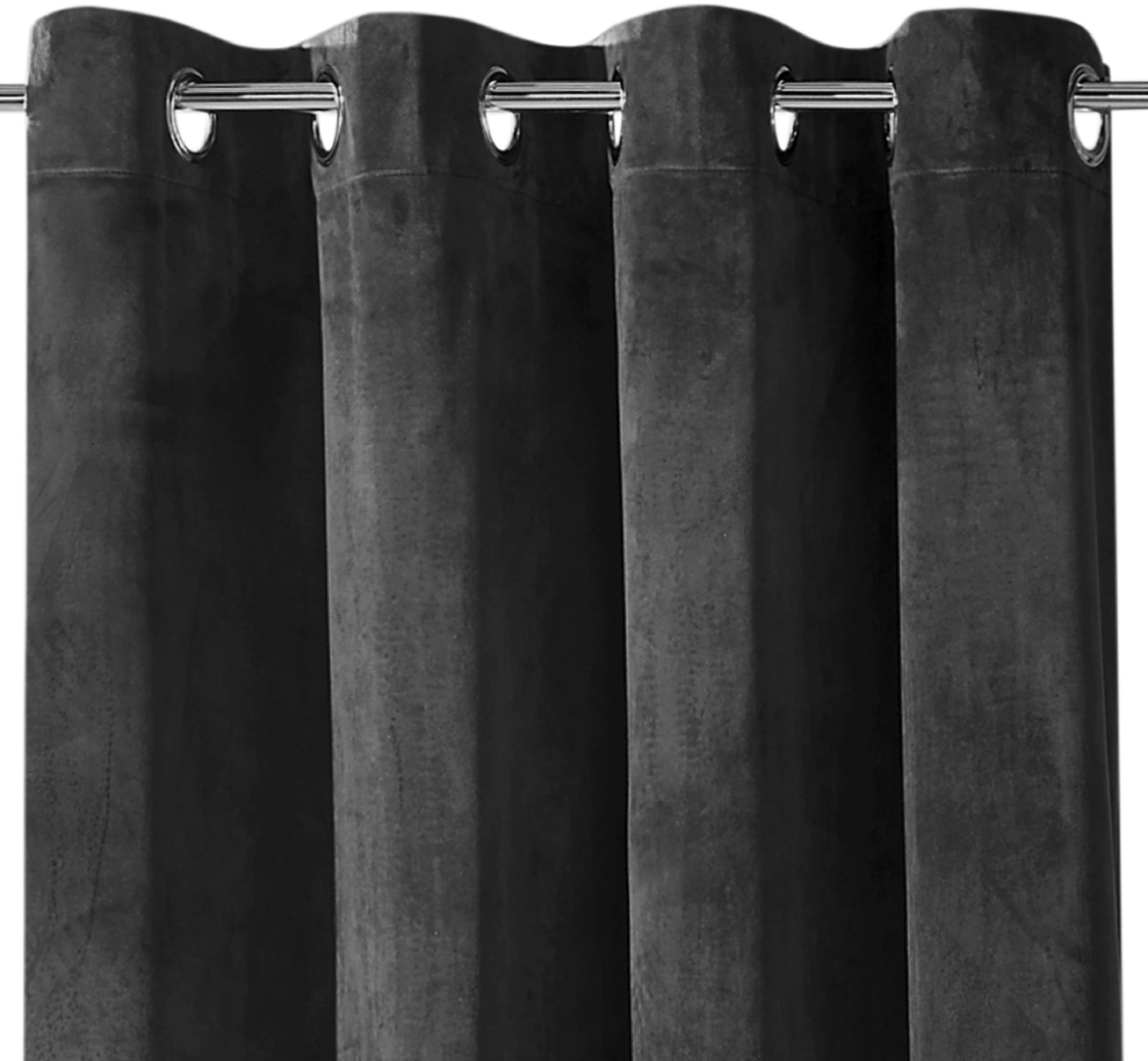 Weckbrodt Vorhang »Valentin«, (1 St.), Velour, Samt-Optik, blickdicht, Unif günstig online kaufen