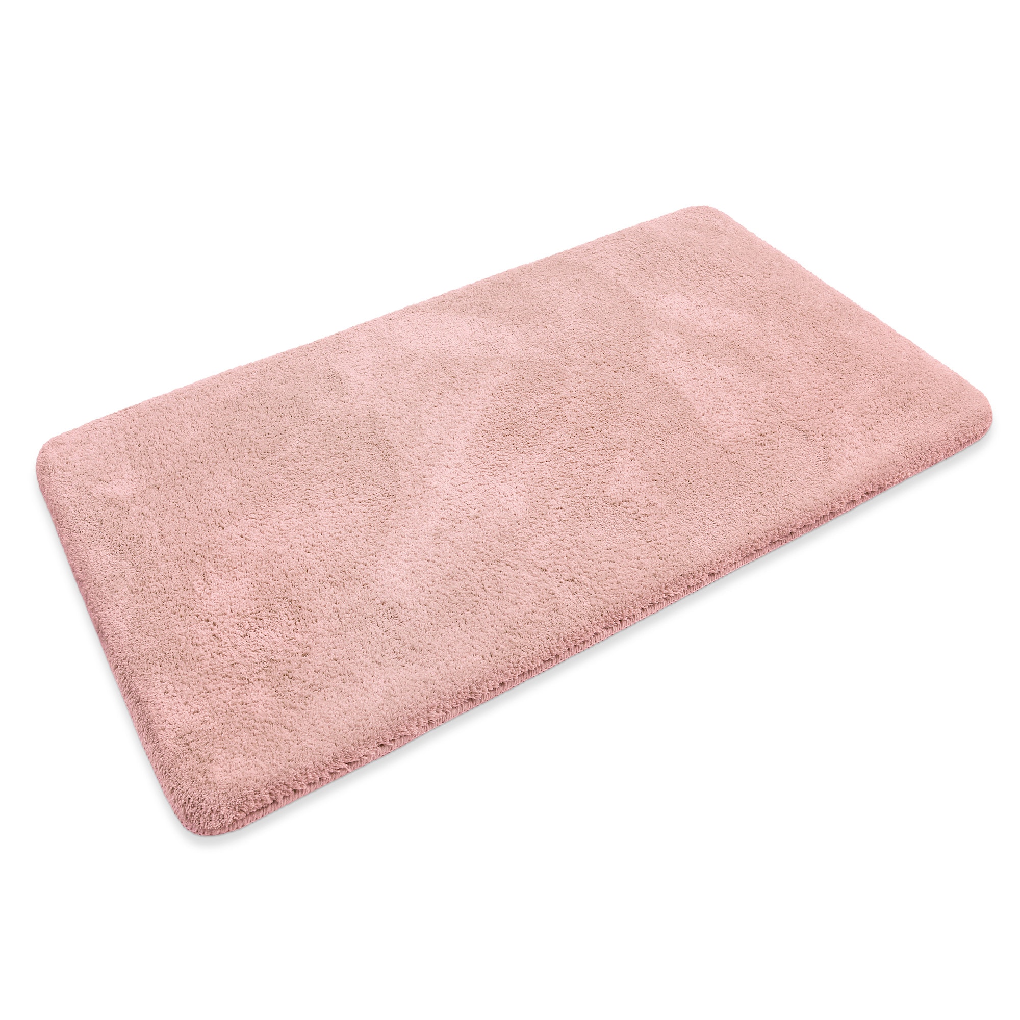 OTTO home Badematte »Neele«, rutschhemmend beschichtet, schnell trocknend, Badteppich, getuftet, modern, Uni, antirutsch, flauschig, hochflor