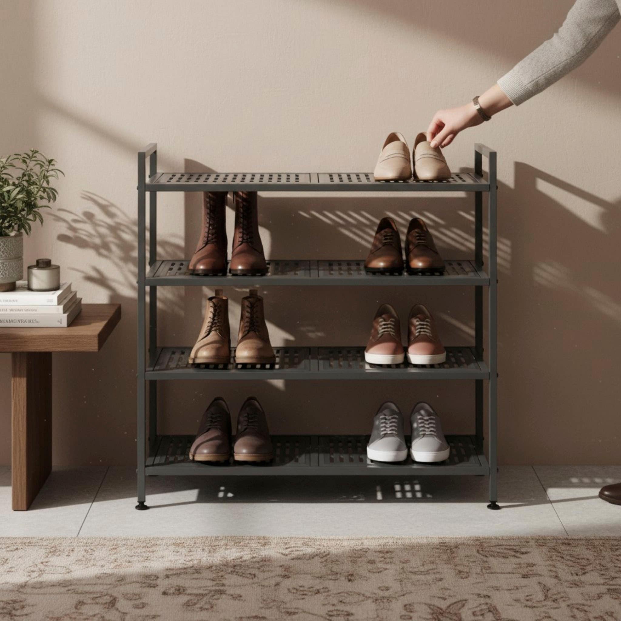 HAKU Schuhregal »Schuhregal« 1 Stk. tlg. Füße sind höhenverstellbar, zum Bodenausgleich