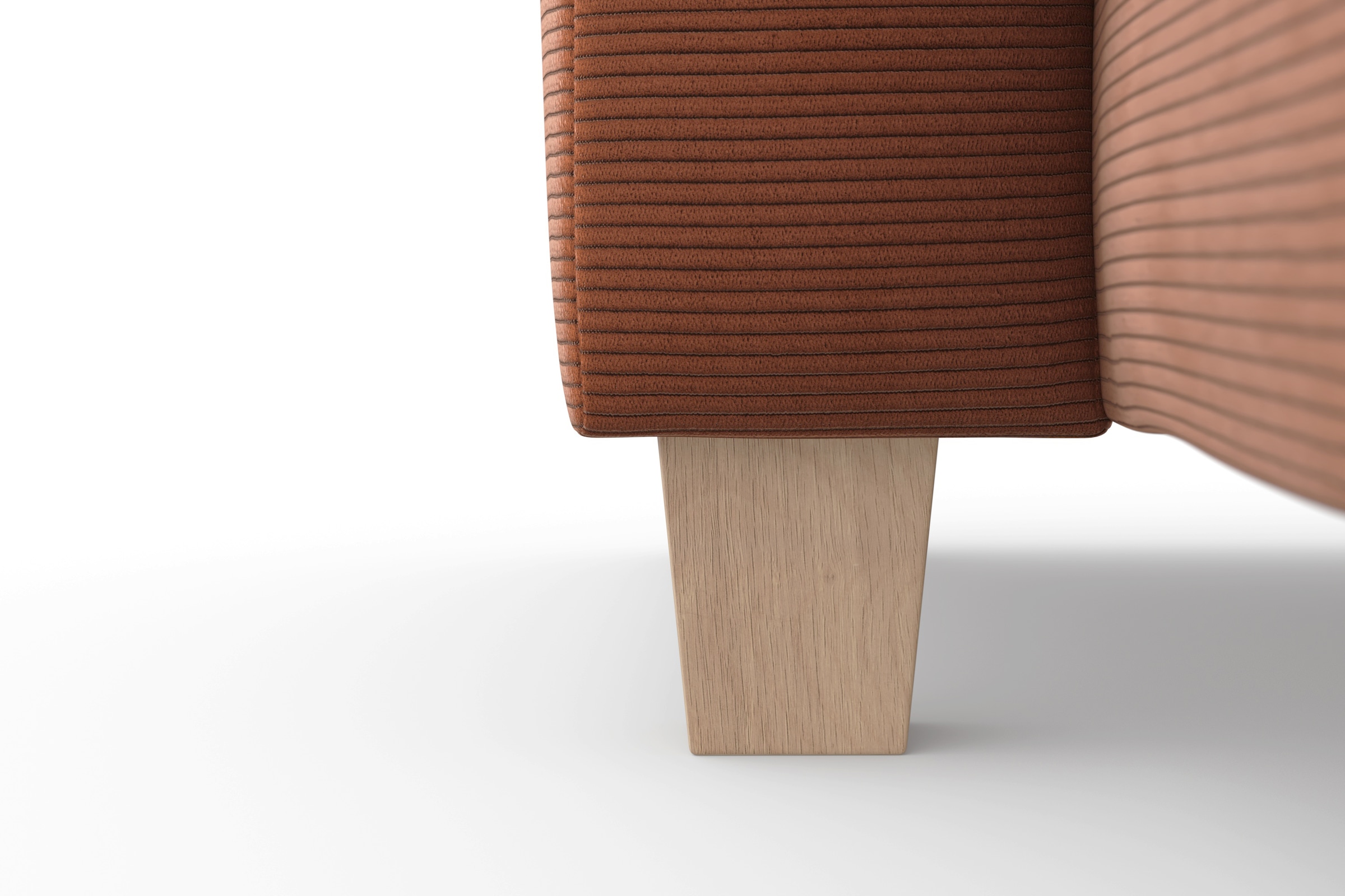 Home affaire Wohnlandschaft »Summer U-Form« mit oder ohne Bettfunktion und Bettkasten, Cord-Bezug