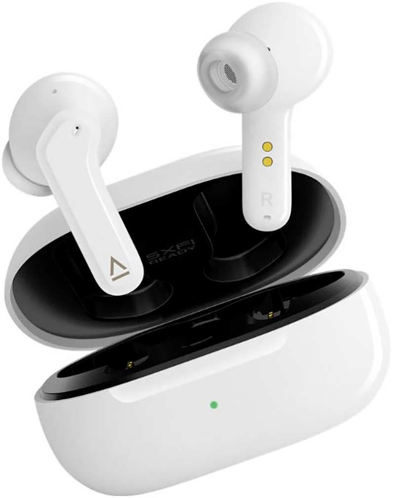 Creative wireless In-Ear-Kopfhörer »Zen Air«, Bluetooth, Active Noise Cancelling (ANC)-LED Ladestandsanzeige-Sprachsteuerung-Transparenzmodus, Bluetooth 5.0