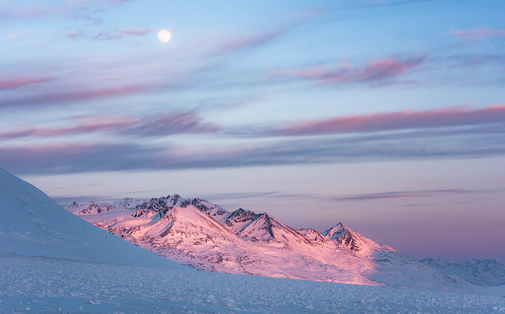 Sanders & Sanders Fototapete Landschaft Graublau und Weiß 450 x 280 cm 6126 günstig online kaufen