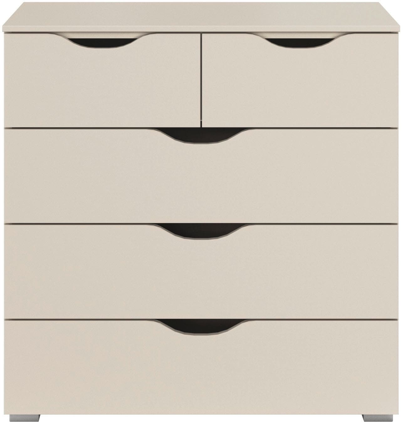 rauch Schubkastenkommode »Kommode Sideboard Schubladenkommode Landhausstil MARLENE« Breite 80 cm,  mit 5 geräumigen Schubladen und Soft-Close-Funktion MADE IN GERMANY