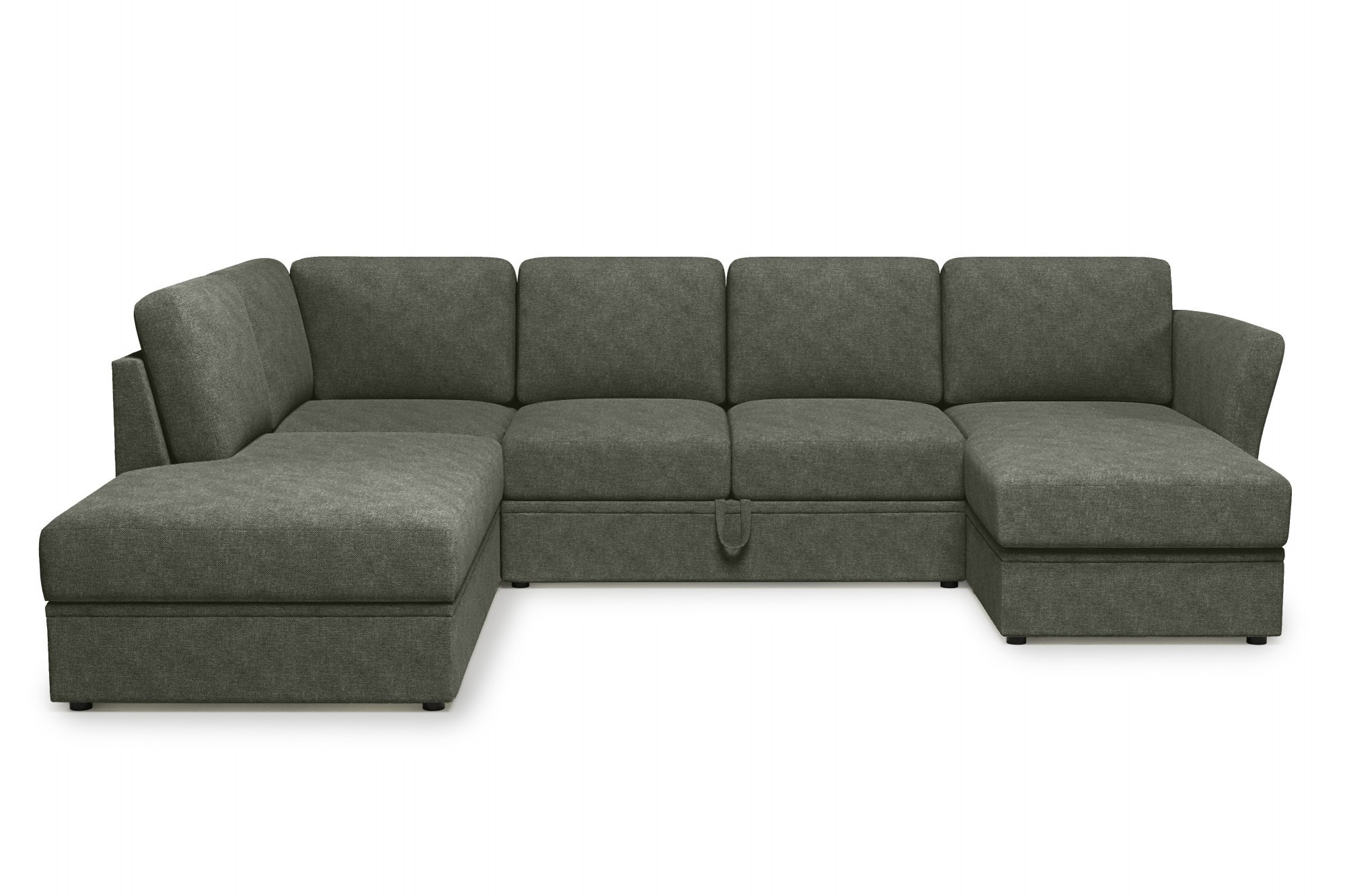 Home affaire Wohnlandschaft »Lavars Schlafsofa«, mit Bettfunktion und Stauraum, in zwei verschiedenen Bezugsqualitäten