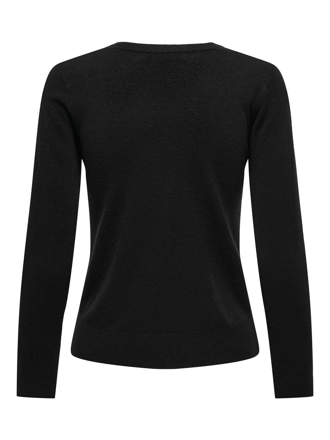 ONLY V-Ausschnitt-Pullover »ONLSUN LS LACE V-NECK CC KNT«