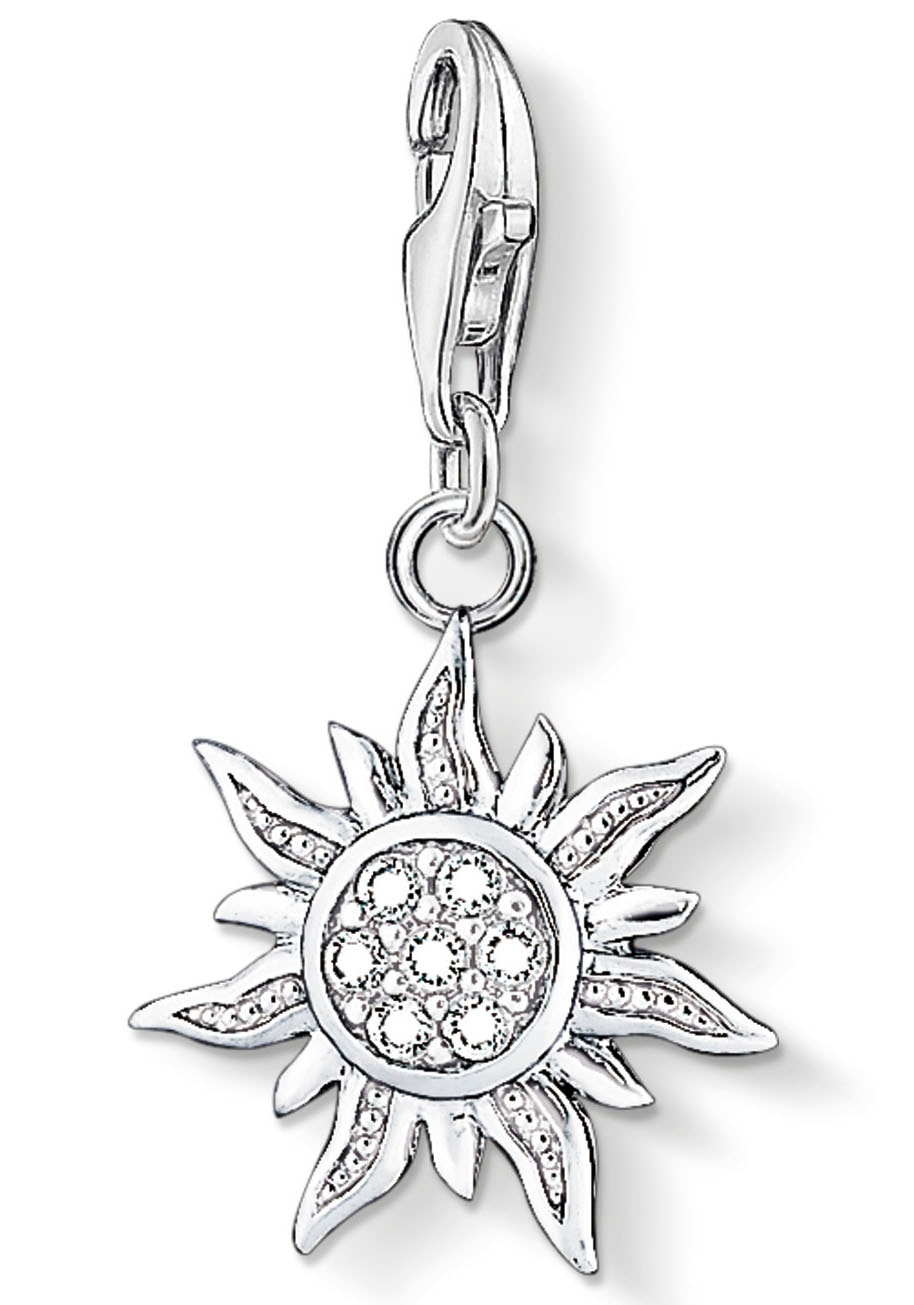 Thomas Sabo Charm-Einhänger »Sonne« Mit Zirkonia (synth.)