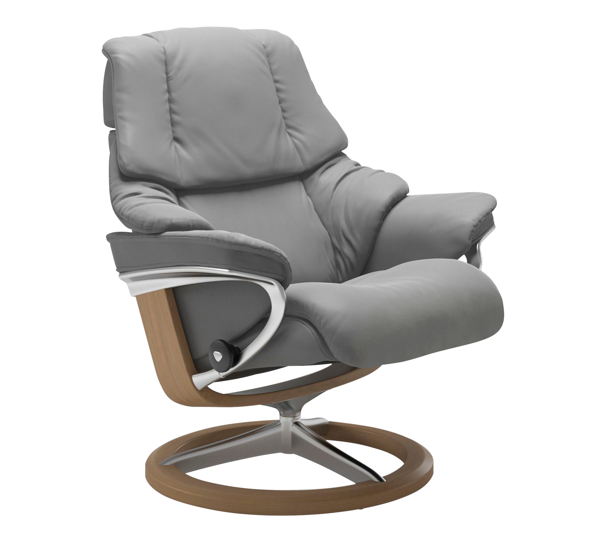 Stressless "Reno" Set, Relaxsessel mit Hocker, mit Hocker, mit Signature Ba günstig online kaufen