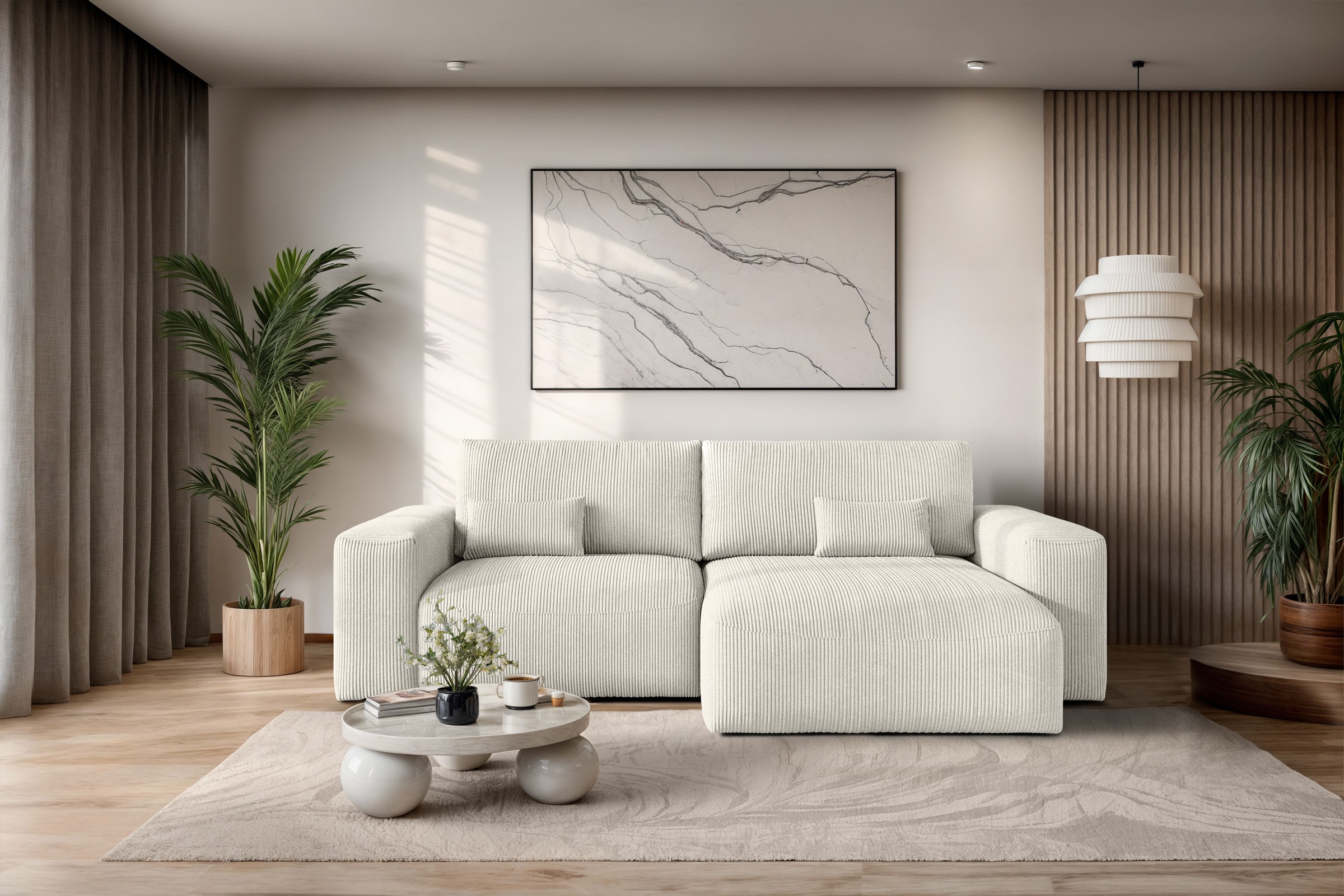 OTTO home Ecksofa »MATTS Schlafsofa mit Bettkasten, Maße B/T/H: 265/159/89 günstig online kaufen