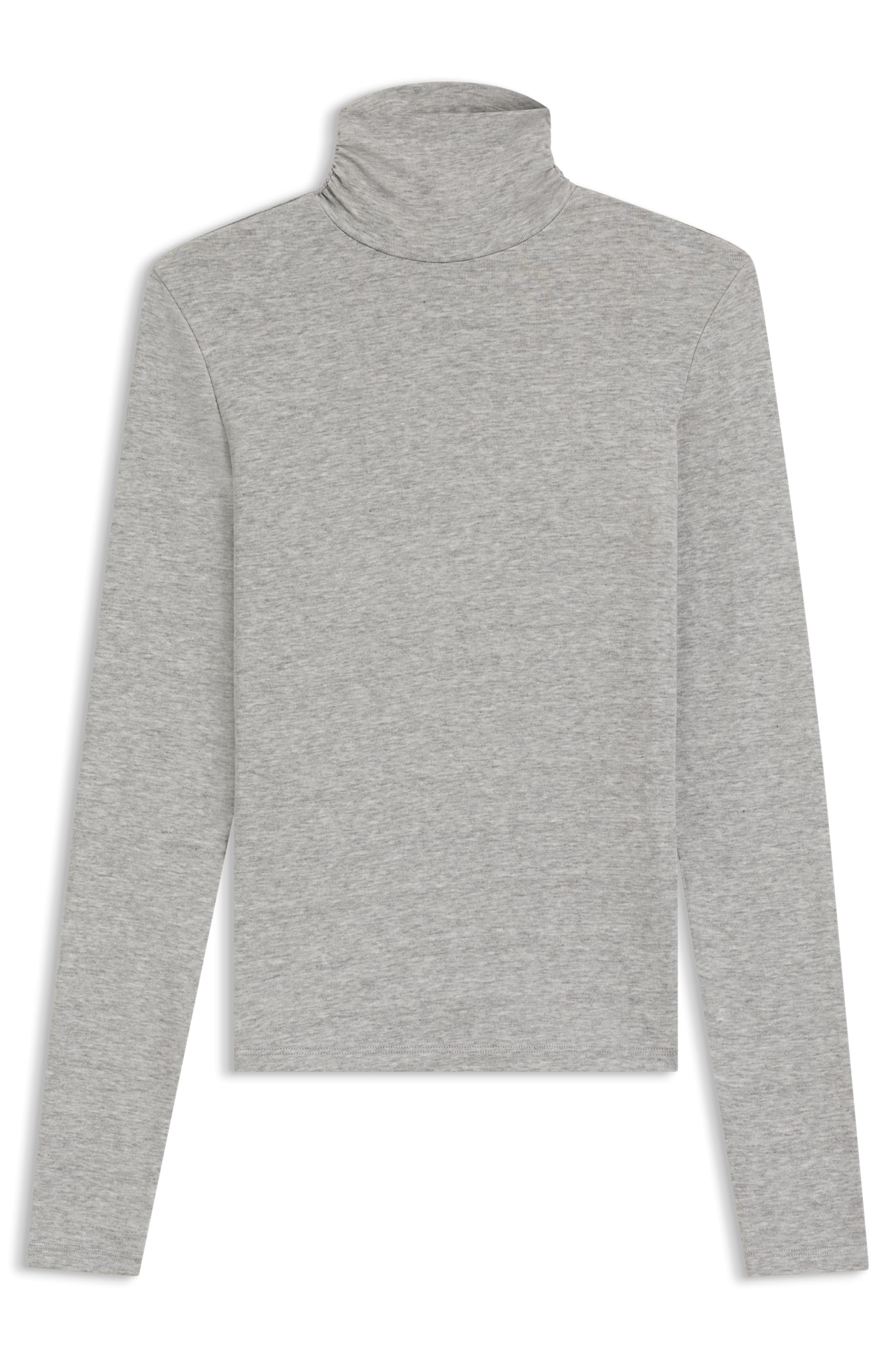 BOSS ORANGE Rollkragenshirt »Eliana Premium Damenmode«, mit Turtle Neck, Slim Fit
