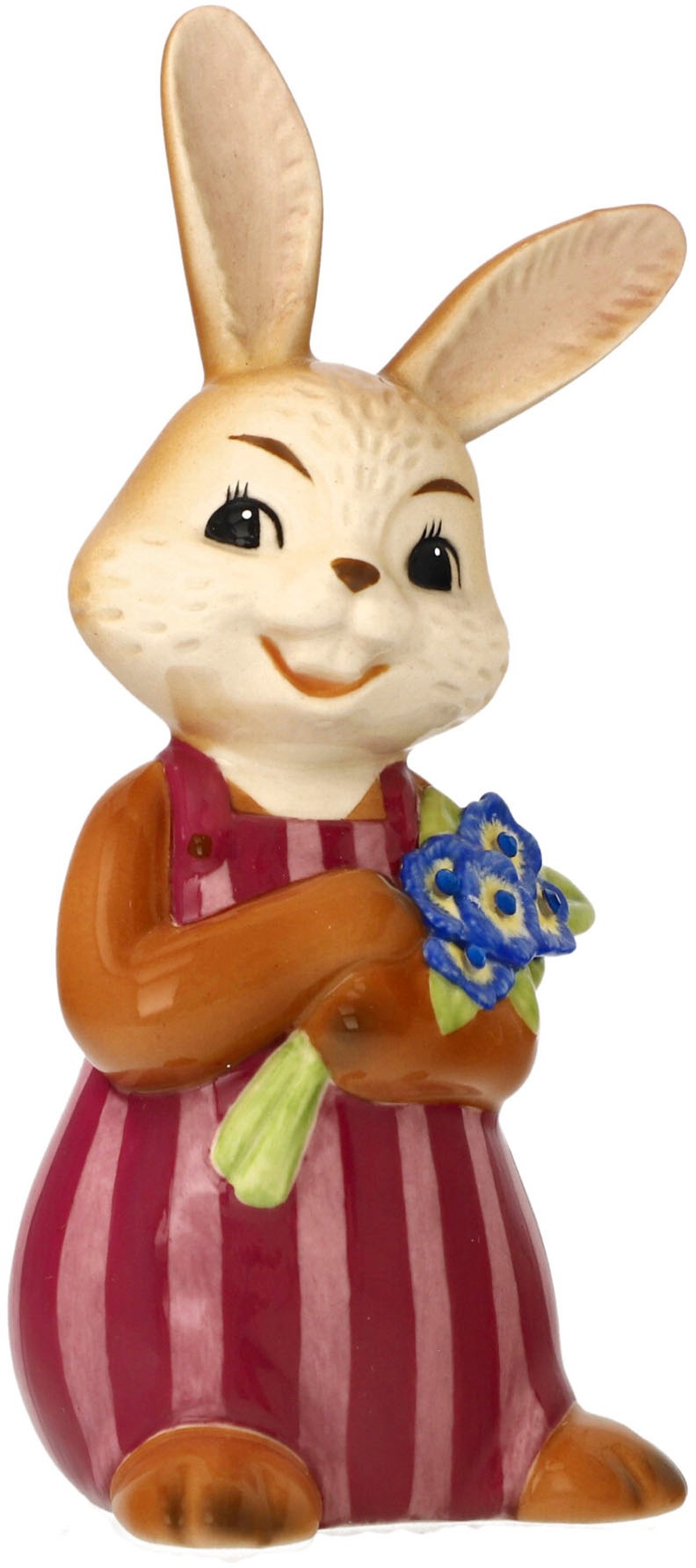 Goebel Osterhase »Vergiss mich nicht!«, Sammelfigur, Hasenjunge mit Vergissmeinicht
