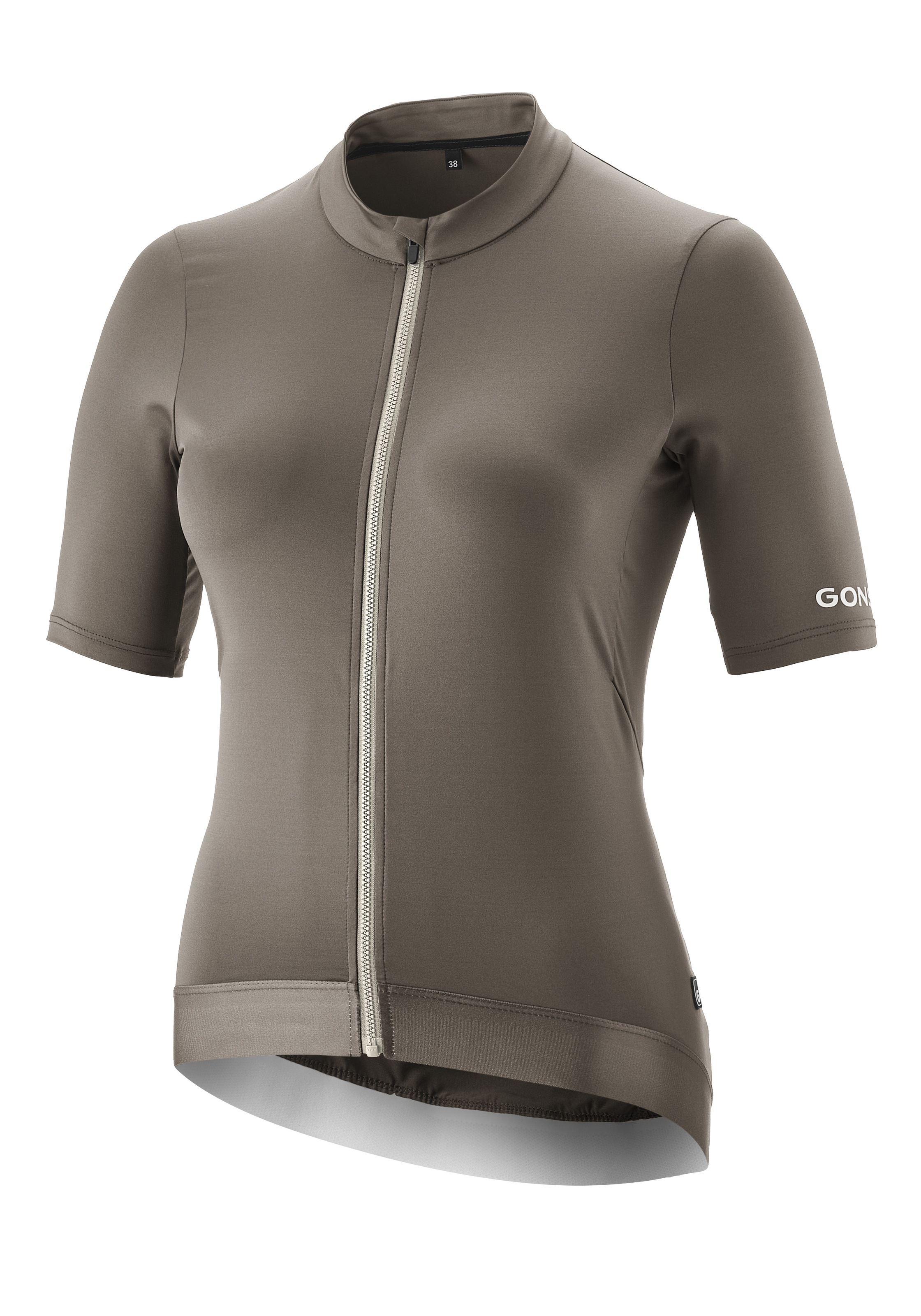 Gonso Radtrikot »Road Jersey W« Damen Fahrradtrikot kurzarm, Full-Zip Trikot, Rückentasche, Slim Fit