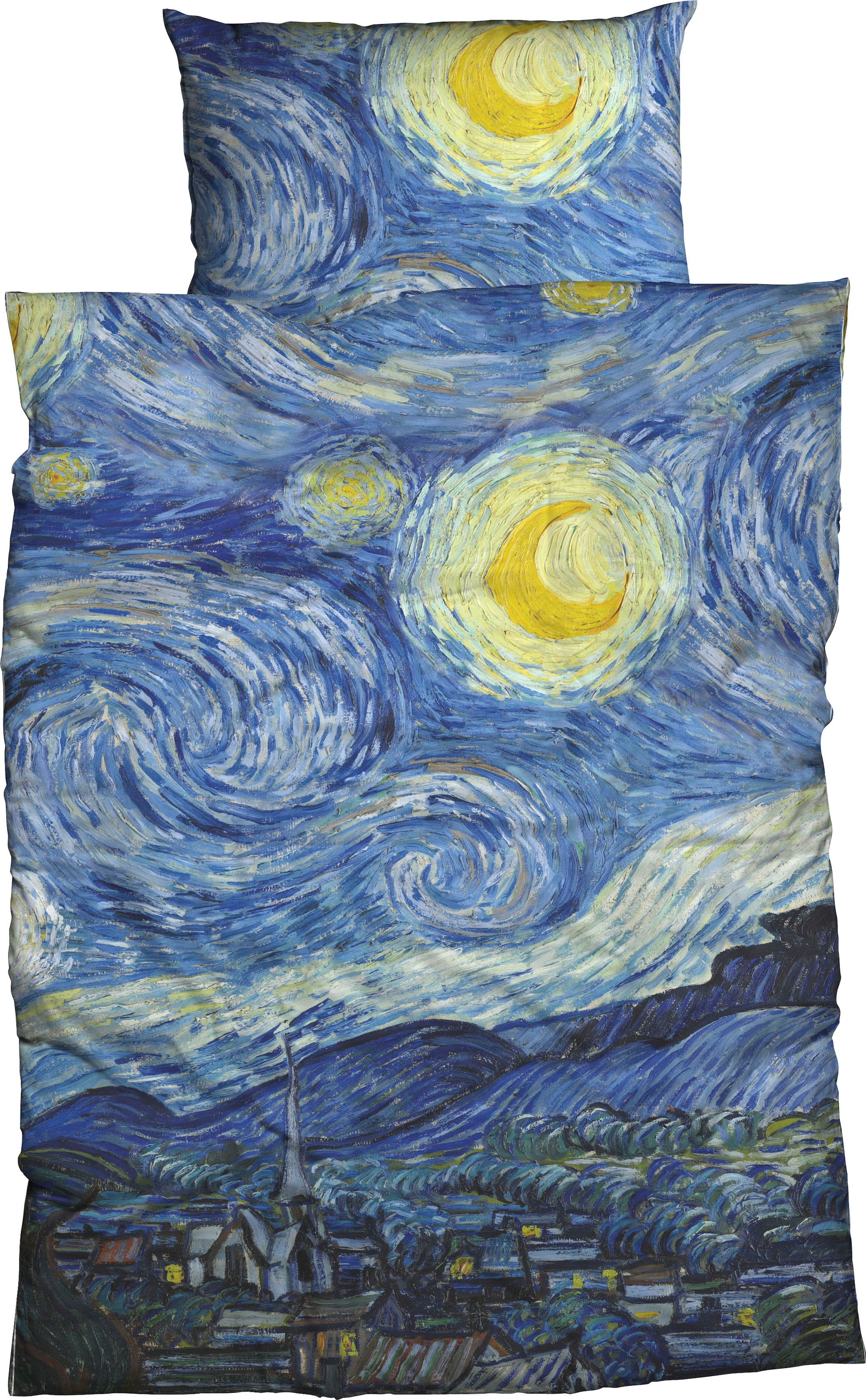 Goebel Bettwäsche »Starry Night«, geniales Design von Vincent van Gogh günstig online kaufen