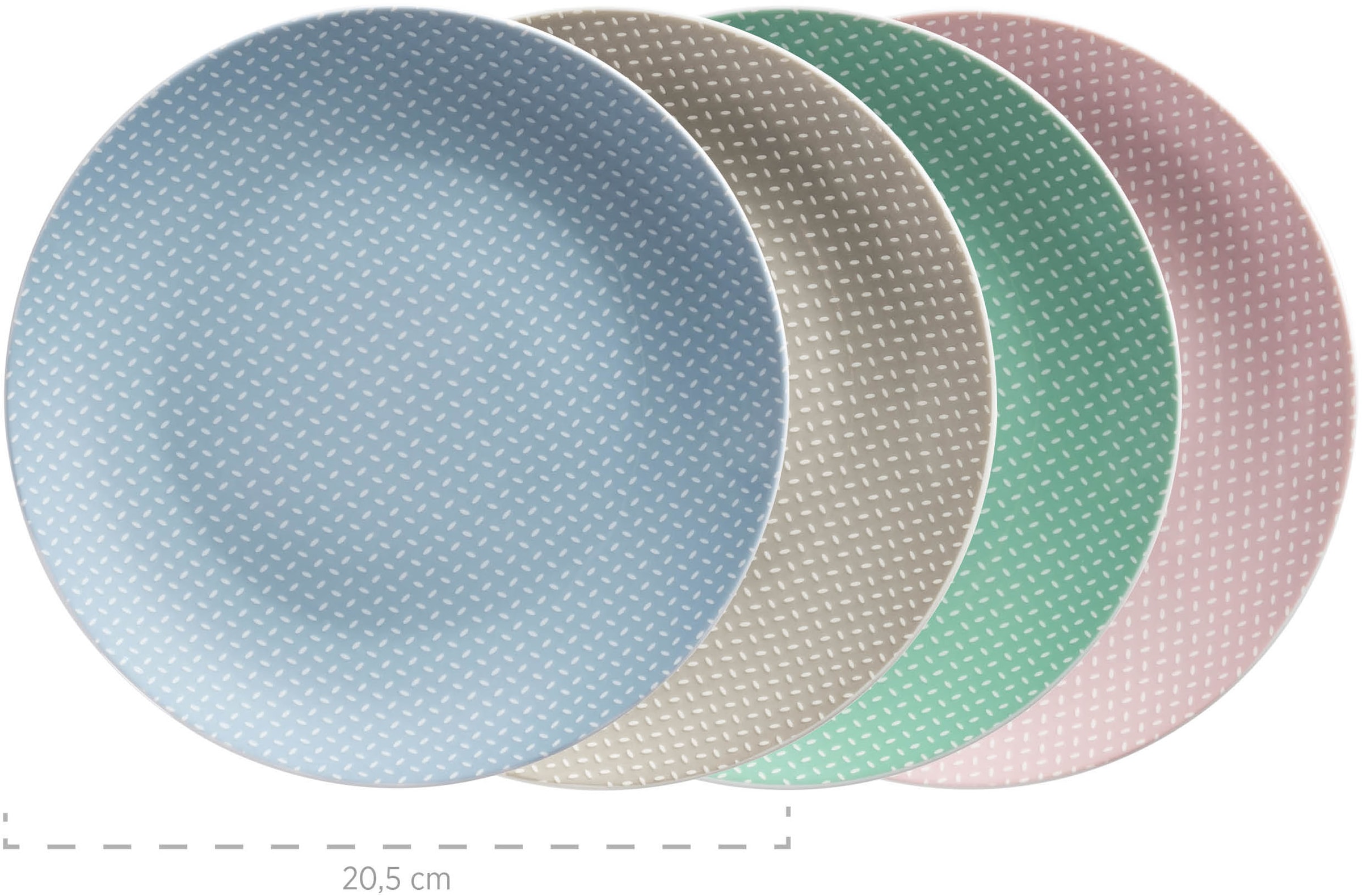 MÄSER Kombiservice »KITCHEN TIME II, Geschirr-Set, Porzellan«