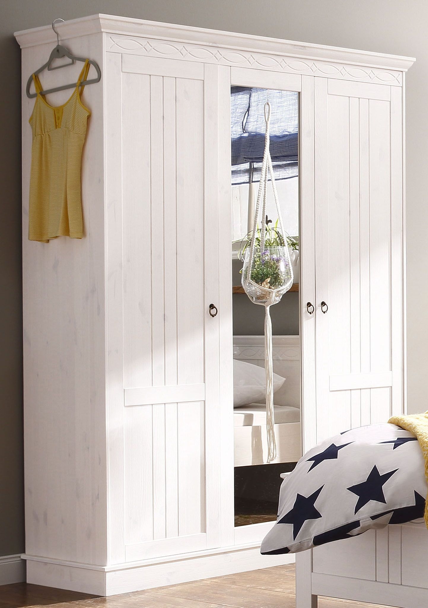 OTTO home Drehtürenschrank »Indra« 3 Breiten: 100/145/233 cm H/T ca.187/54 günstig online kaufen