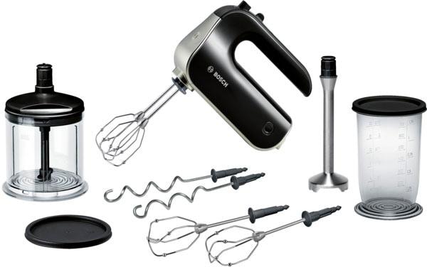 BOSCH Handmixer »HomeProfessional MFQ4885DE, 2x Edelst. Besen, 1x Knethaken günstig online kaufen